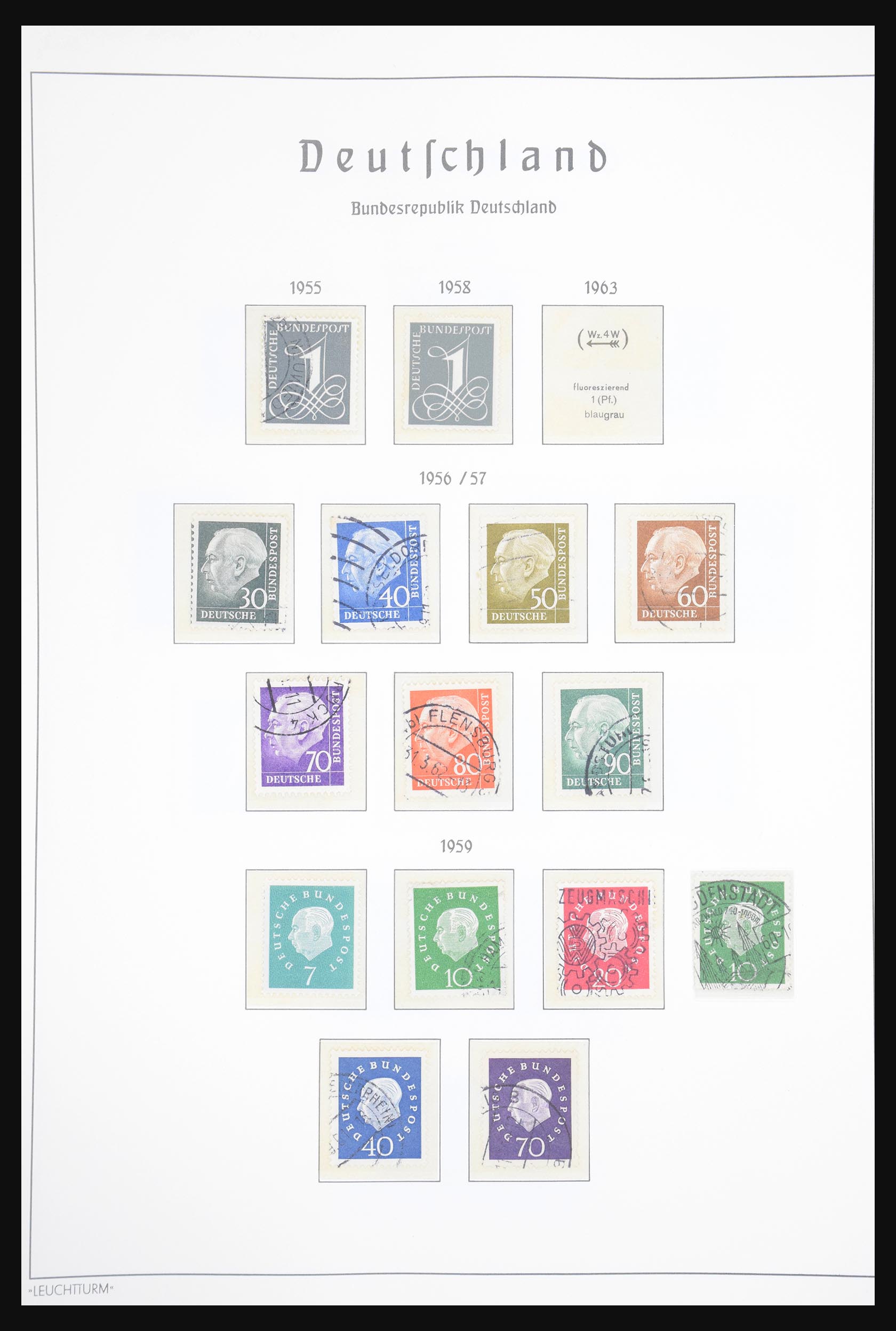 30719 012 - 30719 Bundespost 1949-1978.