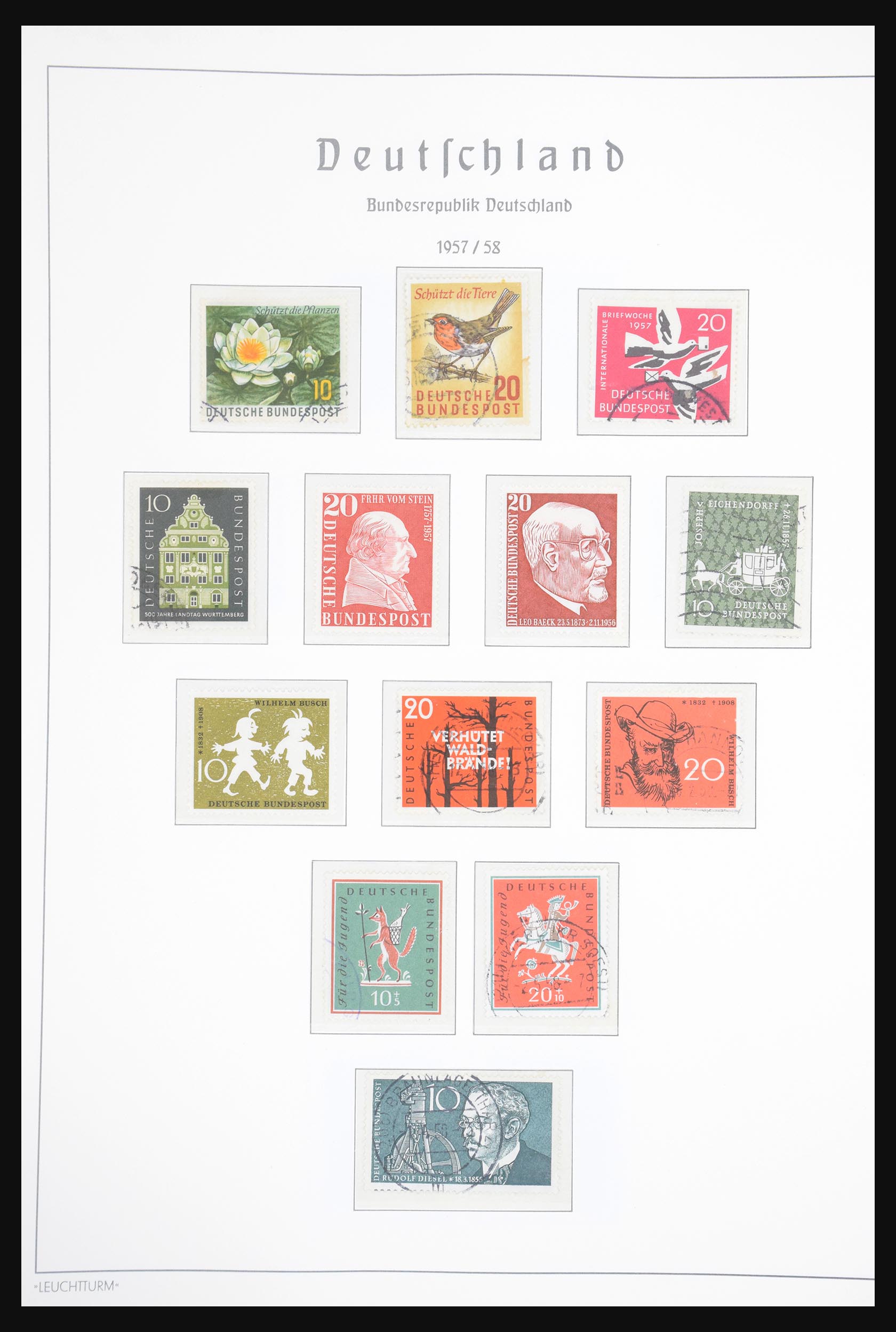 30719 013 - 30719 Bundespost 1949-1978.