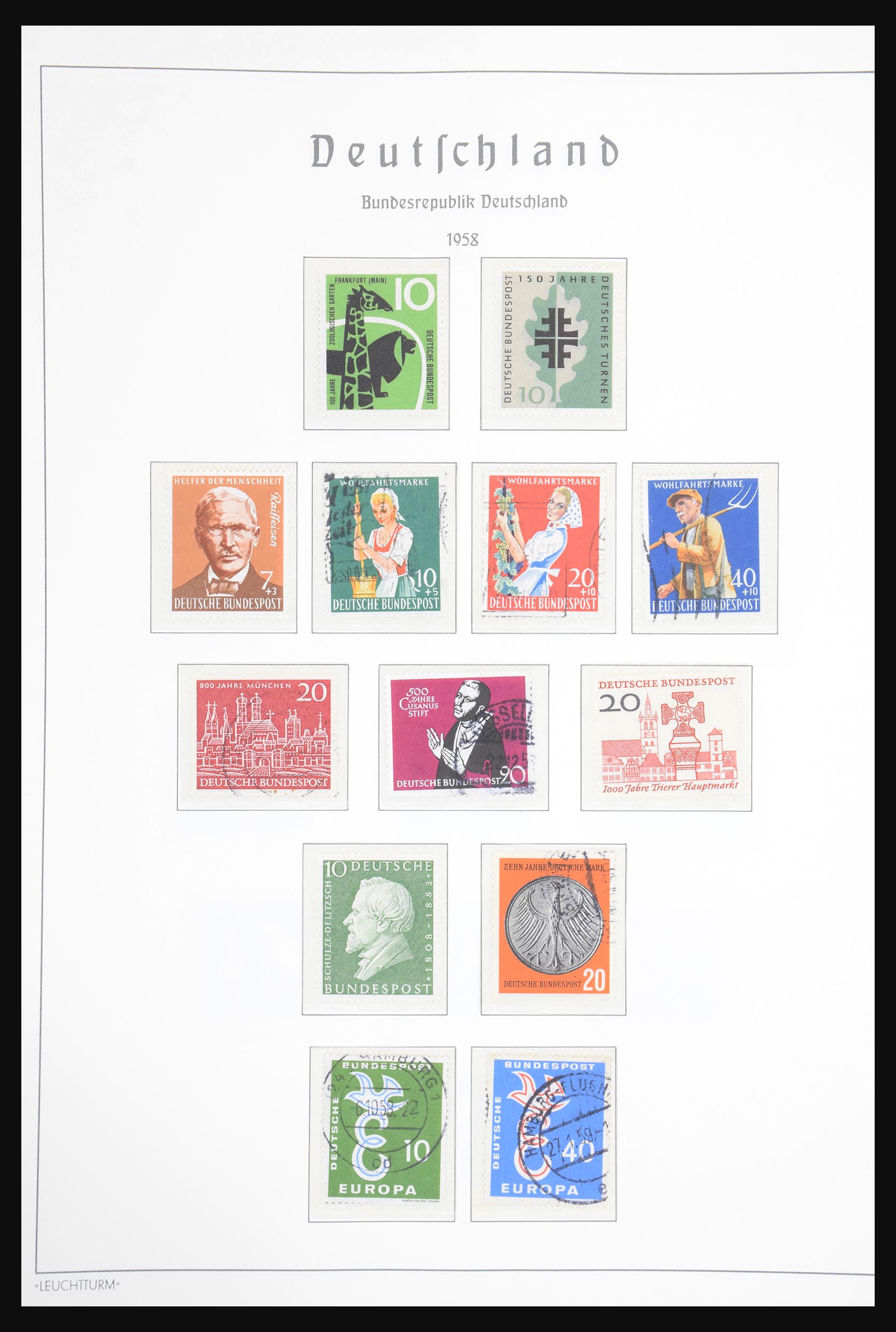 30719 014 - 30719 Bundespost 1949-1978.