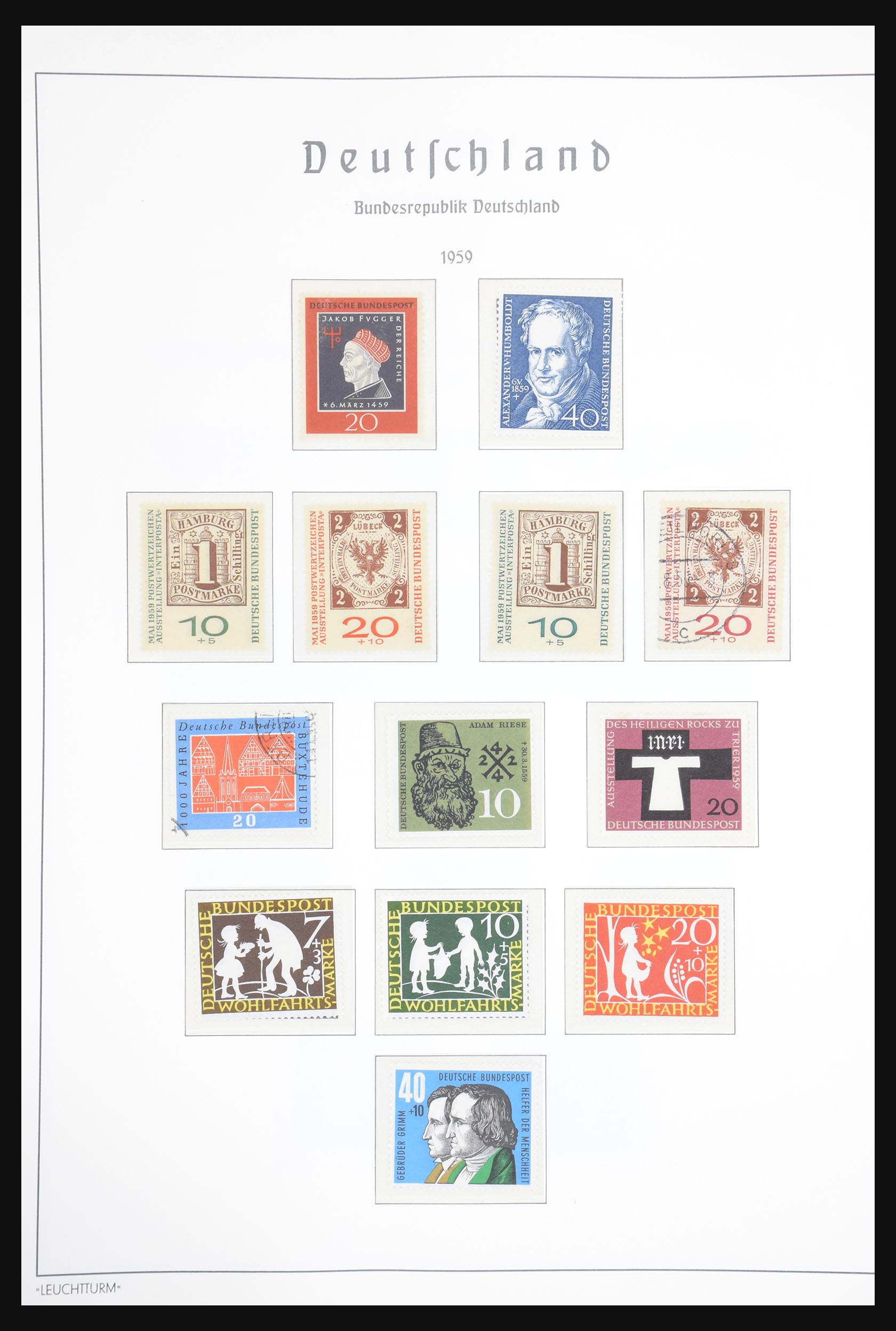 30719 015 - 30719 Bundespost 1949-1978.