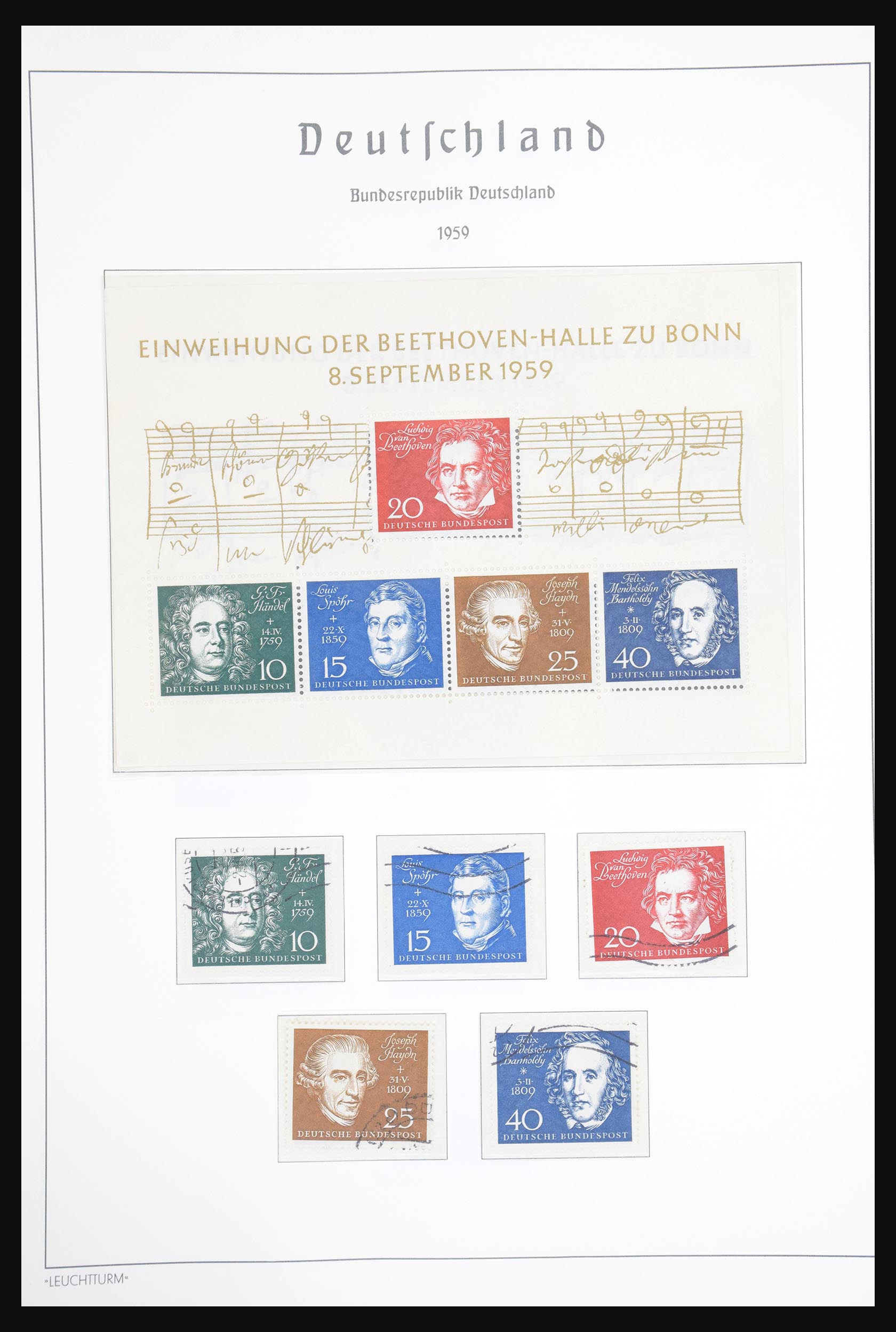 30719 016 - 30719 Bundespost 1949-1978.