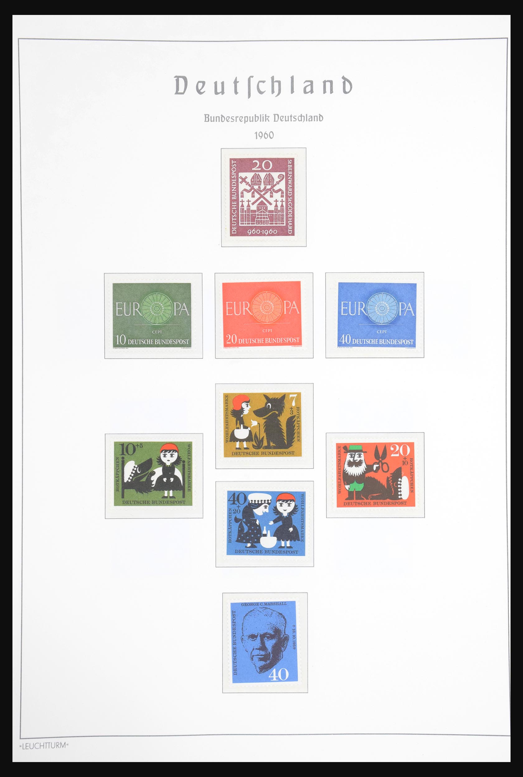30719 018 - 30719 Bundespost 1949-1978.