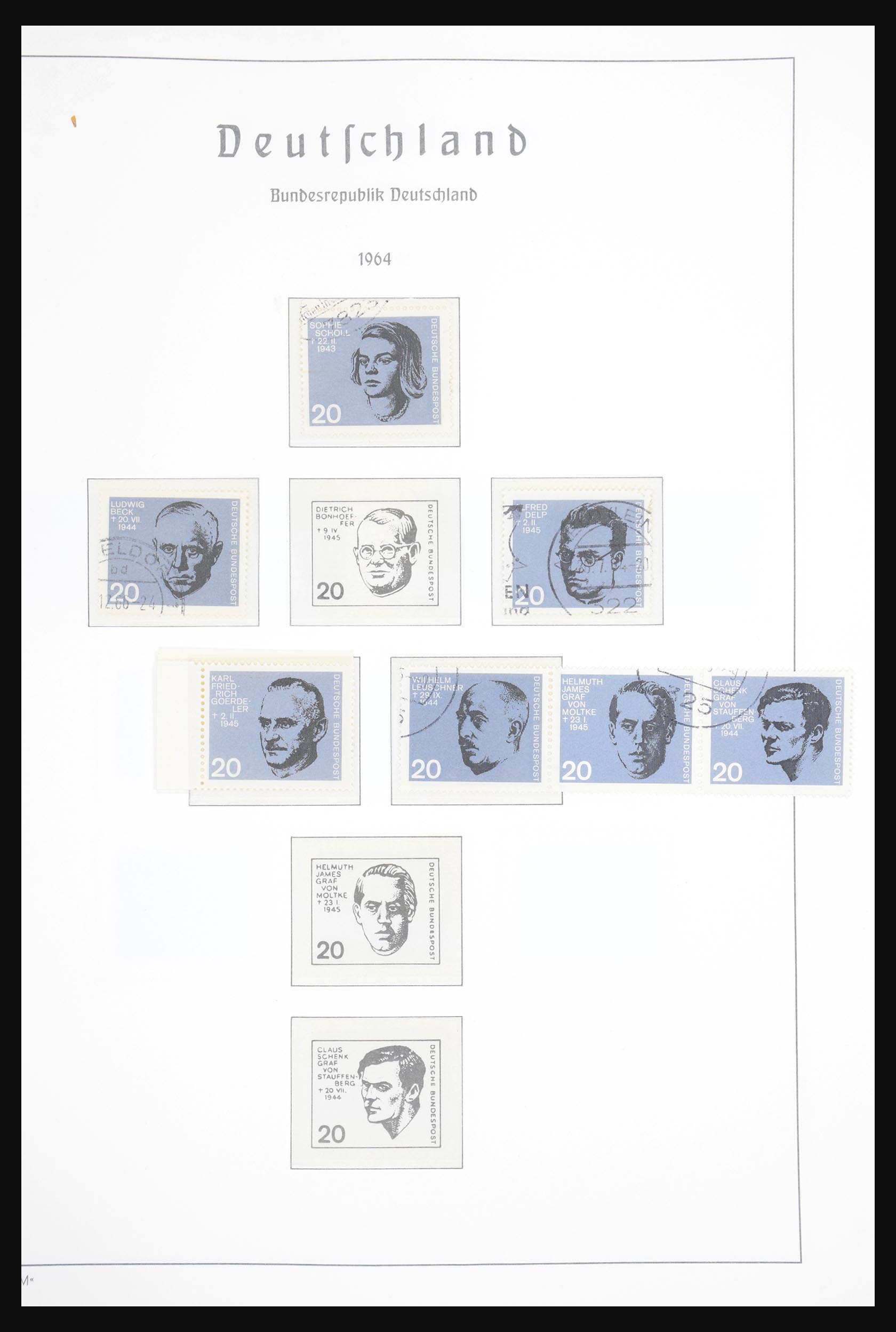 30719 027 - 30719 Bundespost 1949-1978.