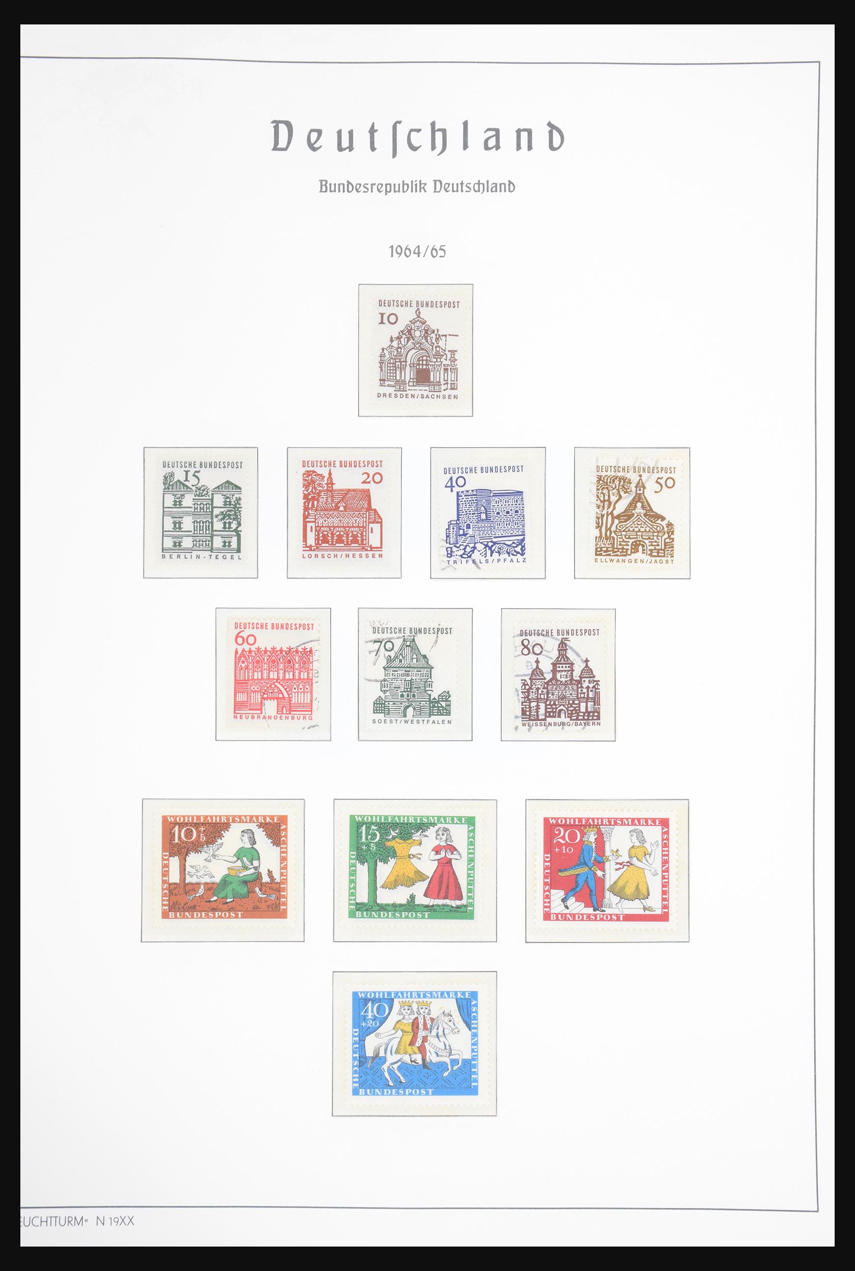 30719 033 - 30719 Bundespost 1949-1978.