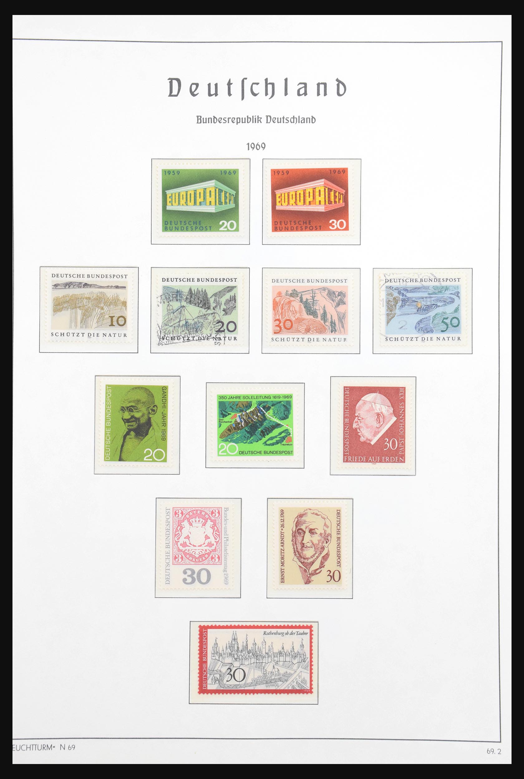 30719 045 - 30719 Bundespost 1949-1978.