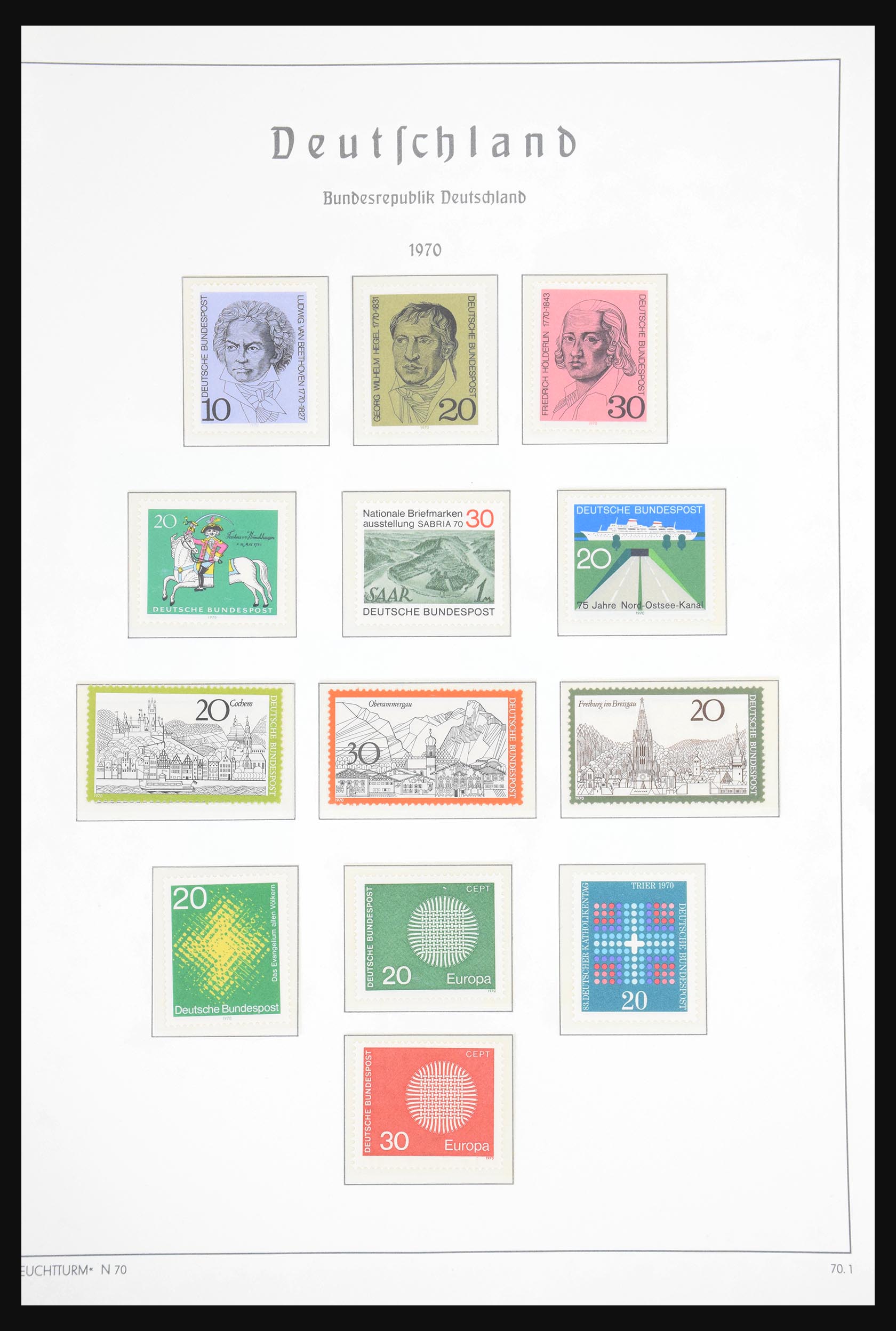 30719 048 - 30719 Bundespost 1949-1978.