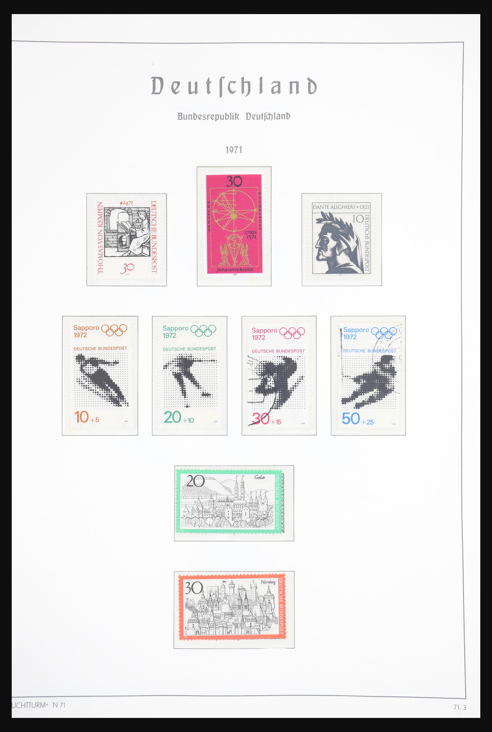 30719 053 - 30719 Bundespost 1949-1978.