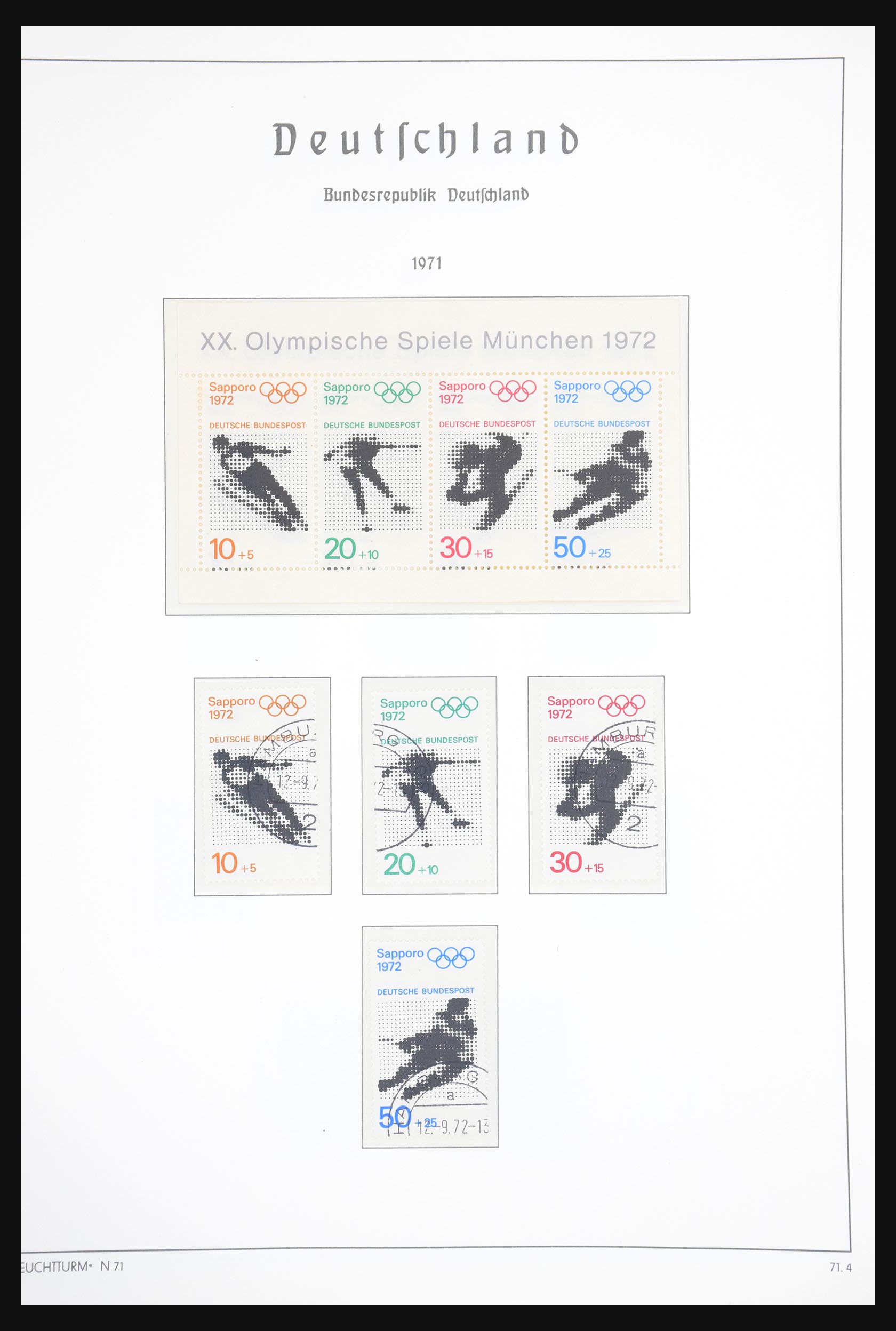 30719 054 - 30719 Bundespost 1949-1978.