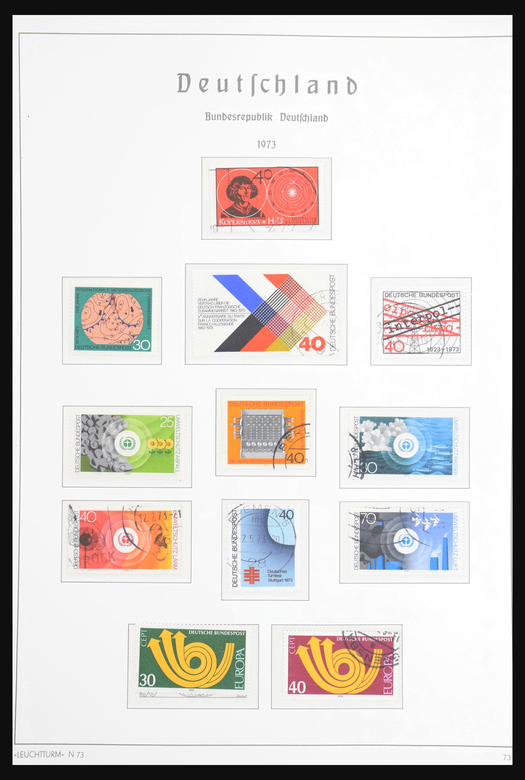 30719 064 - 30719 Bundespost 1949-1978.