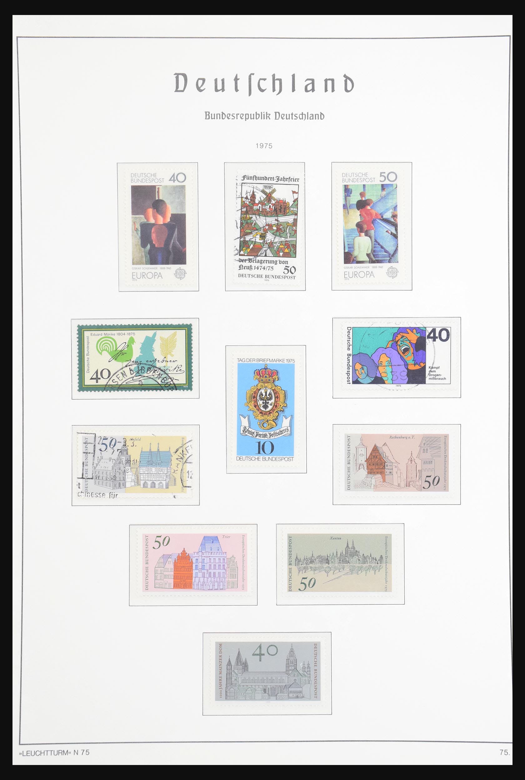 30719 073 - 30719 Bundespost 1949-1978.