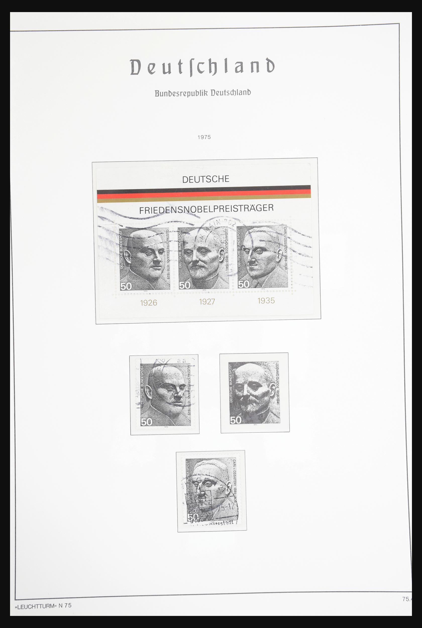 30719 075 - 30719 Bundespost 1949-1978.
