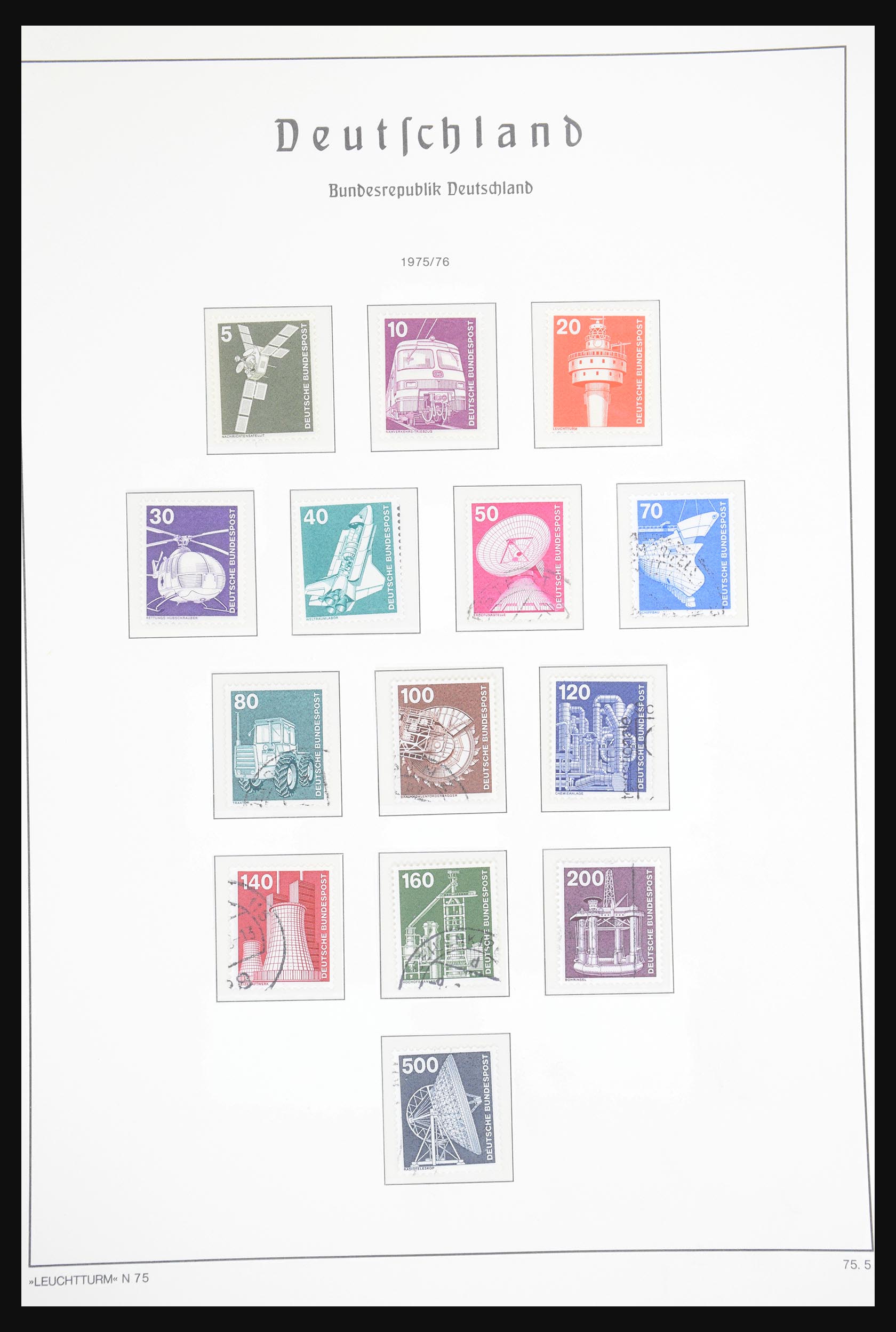 30719 076 - 30719 Bundespost 1949-1978.