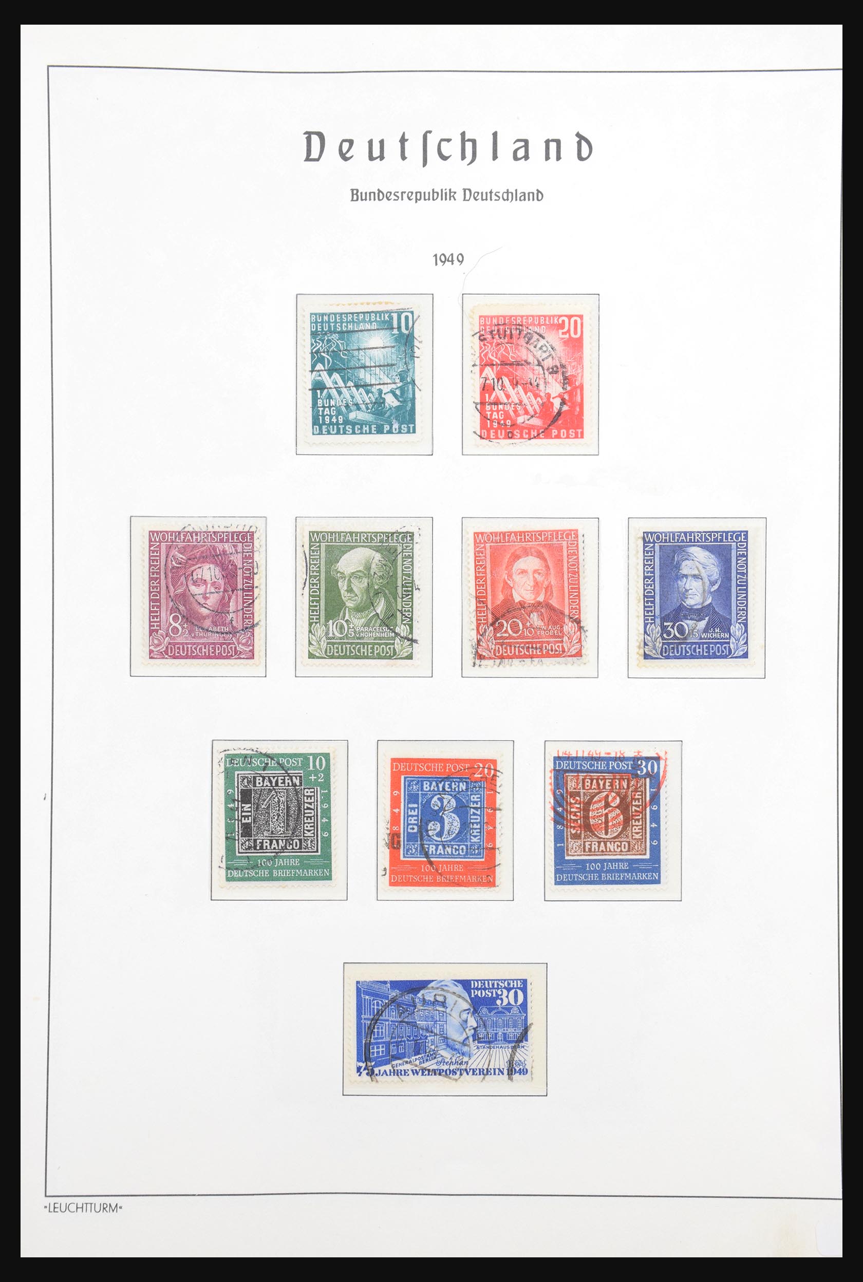 30721 001 - 30721 Bundespost 1949-1978.