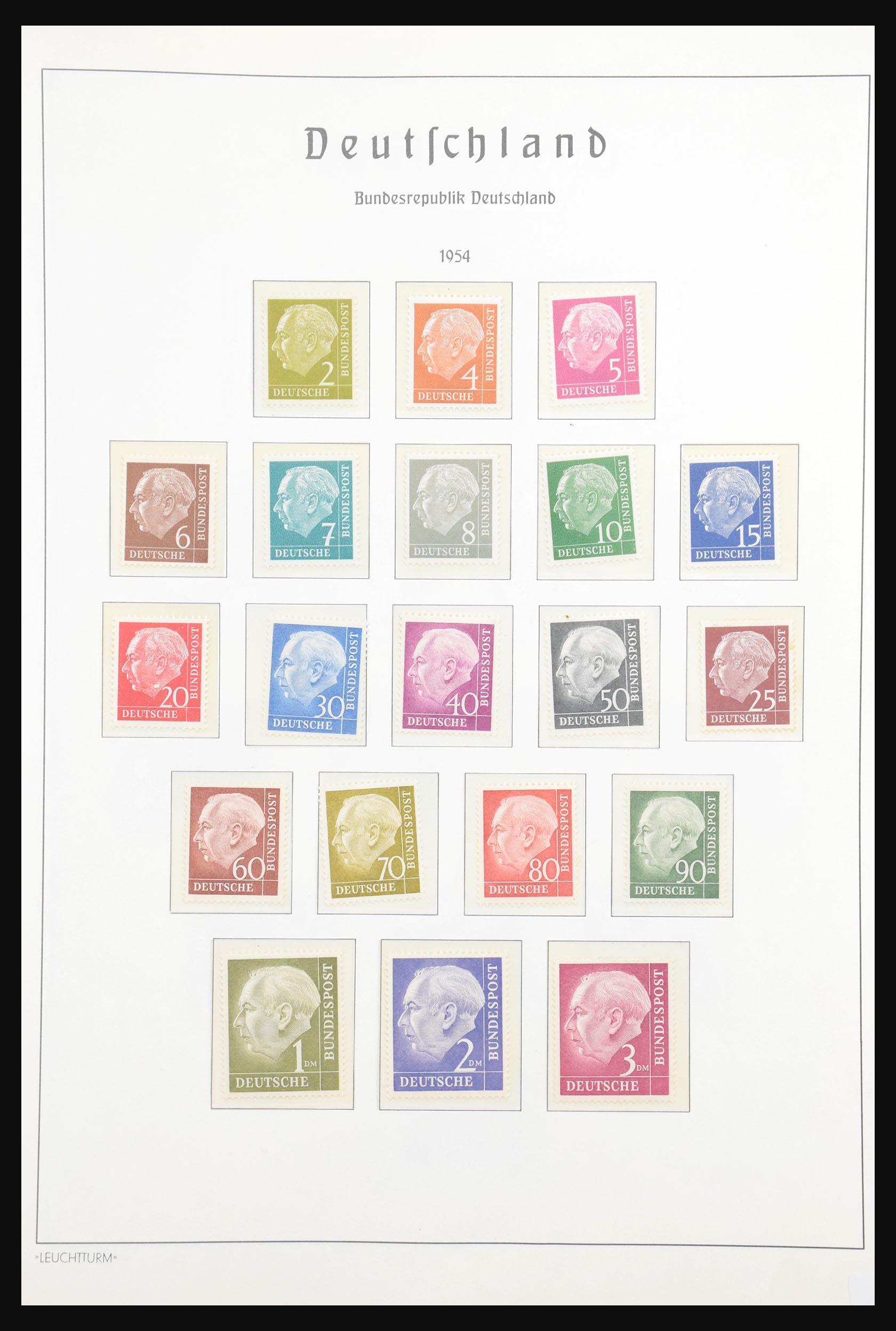 30721 006 - 30721 Bundespost 1949-1978.
