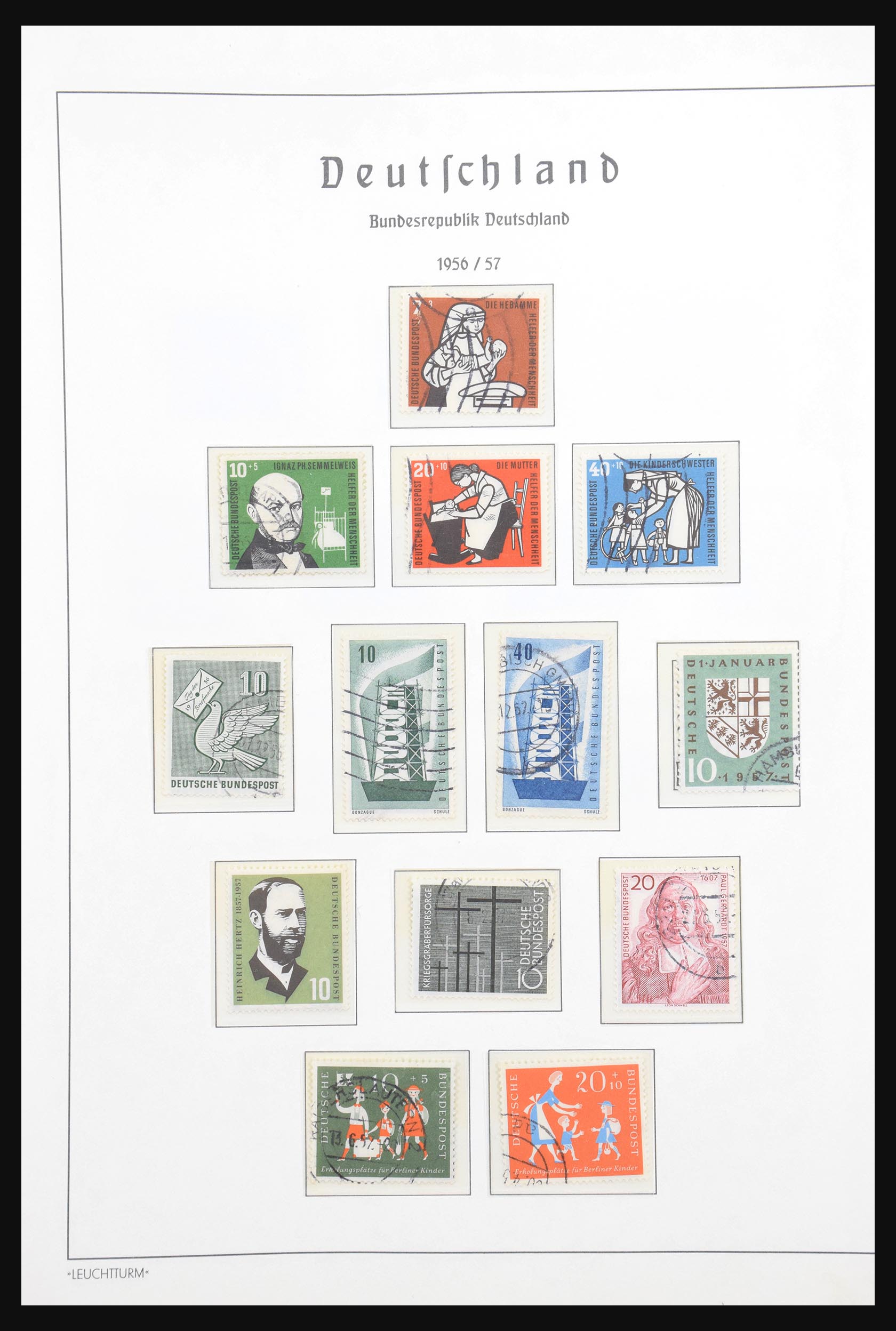 30721 010 - 30721 Bundespost 1949-1978.