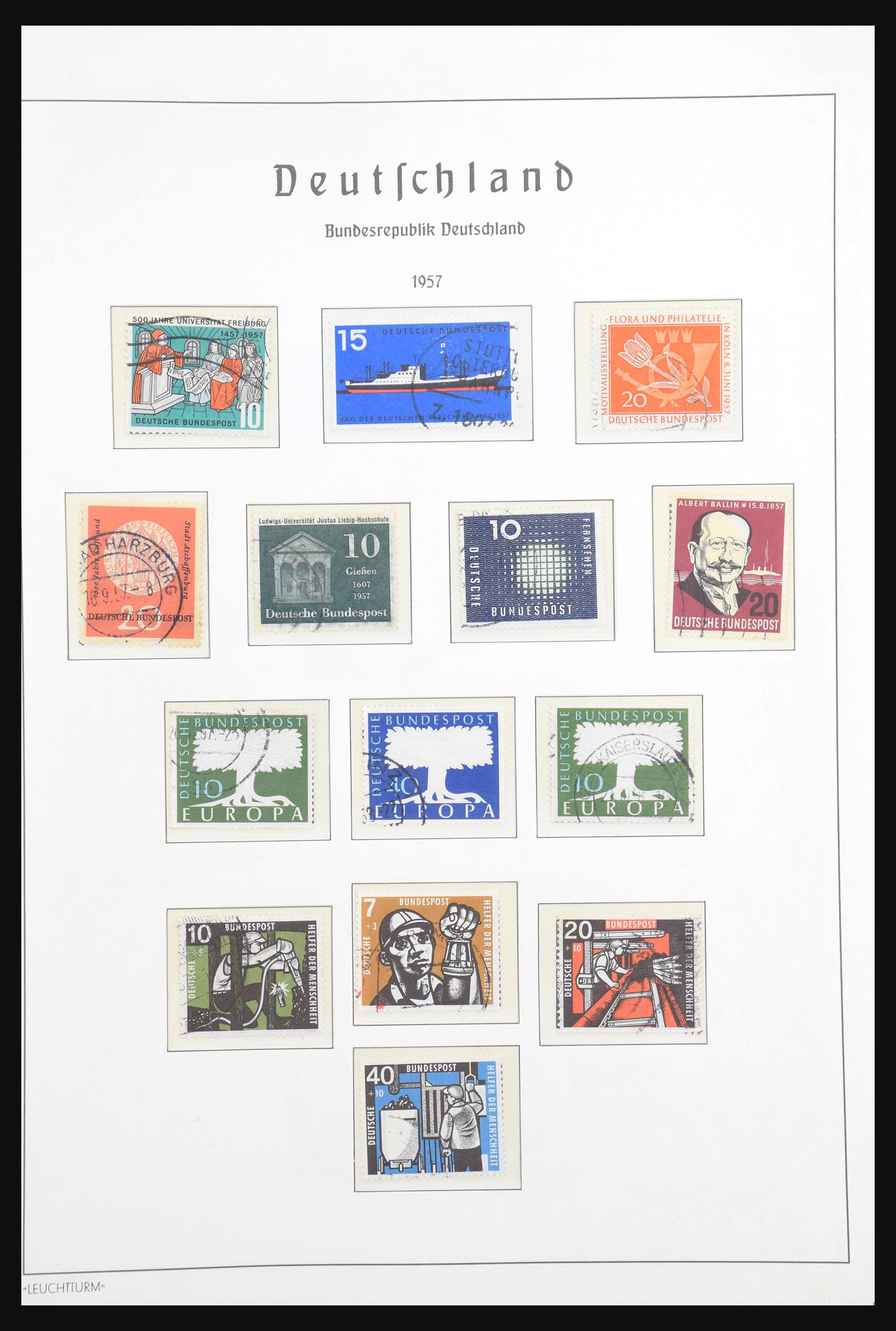30721 011 - 30721 Bundespost 1949-1978.