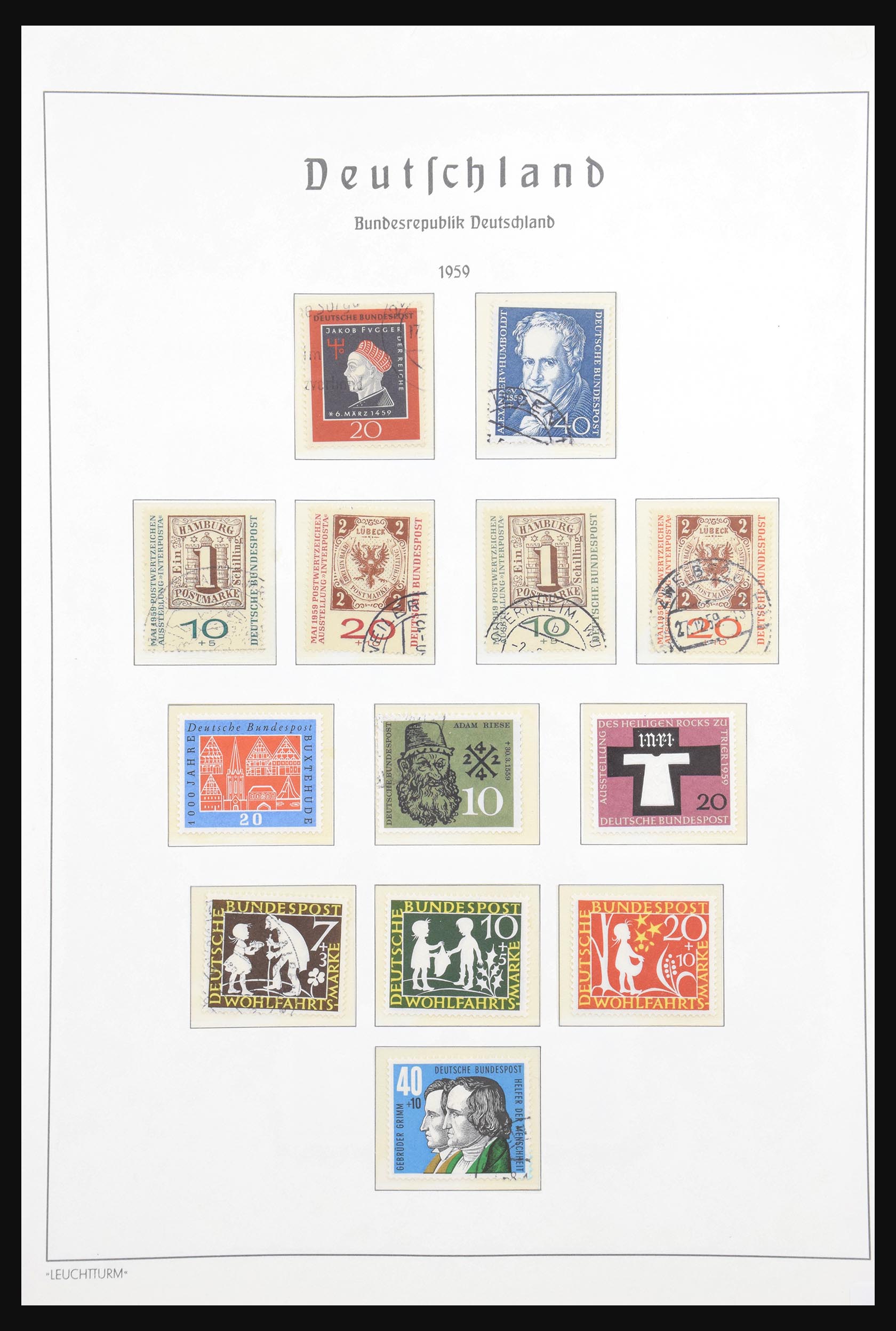 30721 015 - 30721 Bundespost 1949-1978.