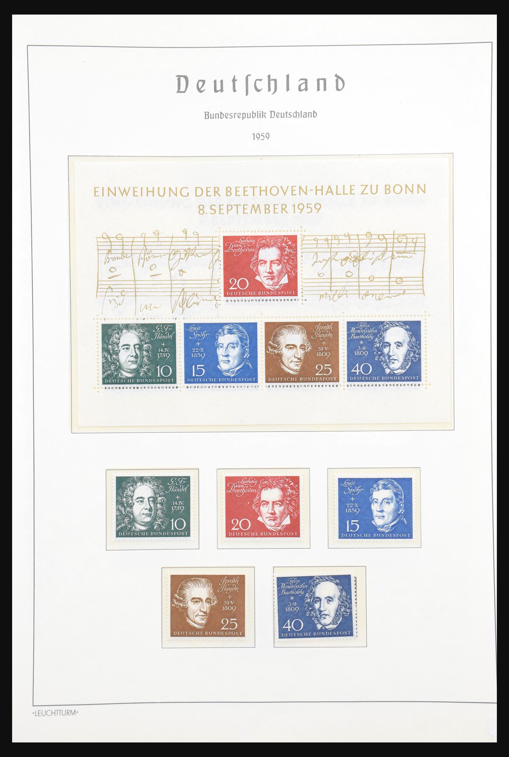 30721 016 - 30721 Bundespost 1949-1978.