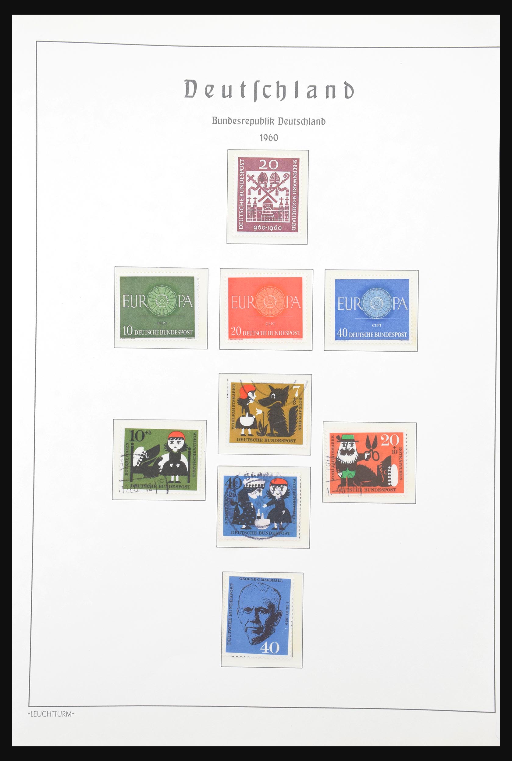 30721 018 - 30721 Bundespost 1949-1978.