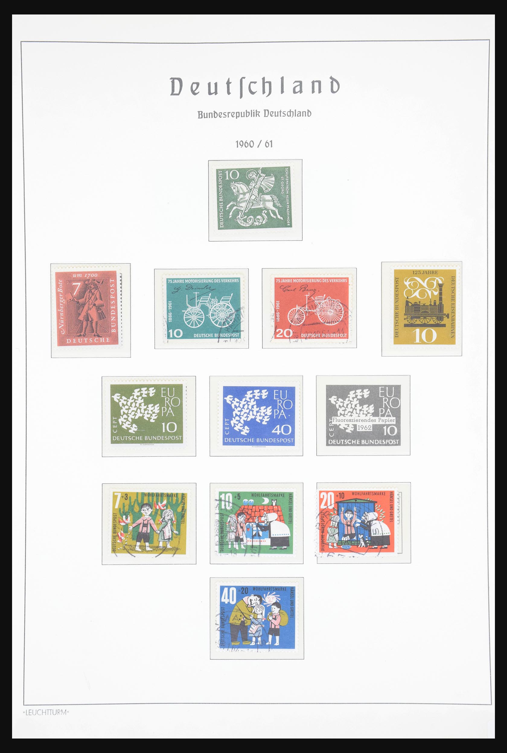30721 019 - 30721 Bundespost 1949-1978.