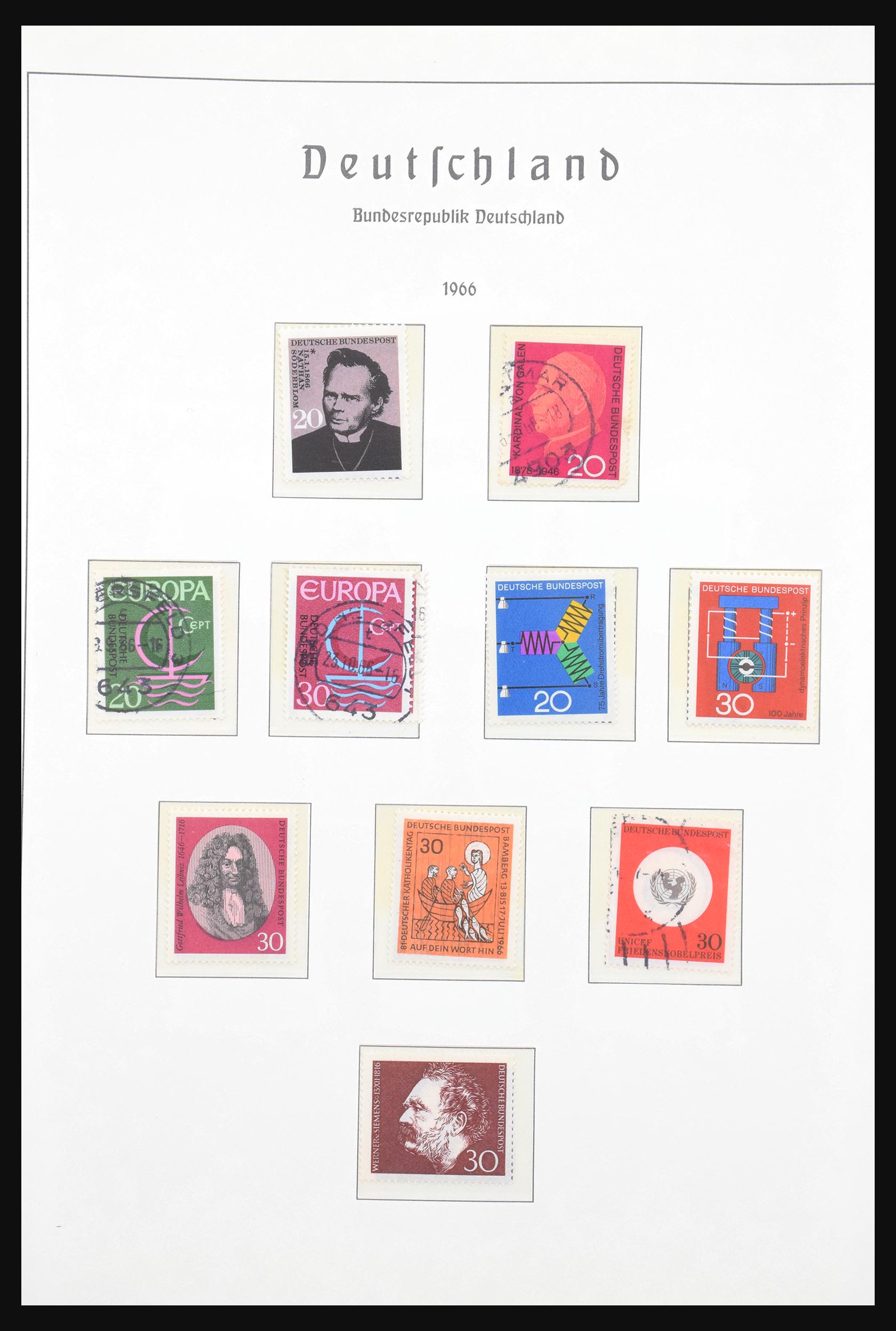 30721 033 - 30721 Bundespost 1949-1978.