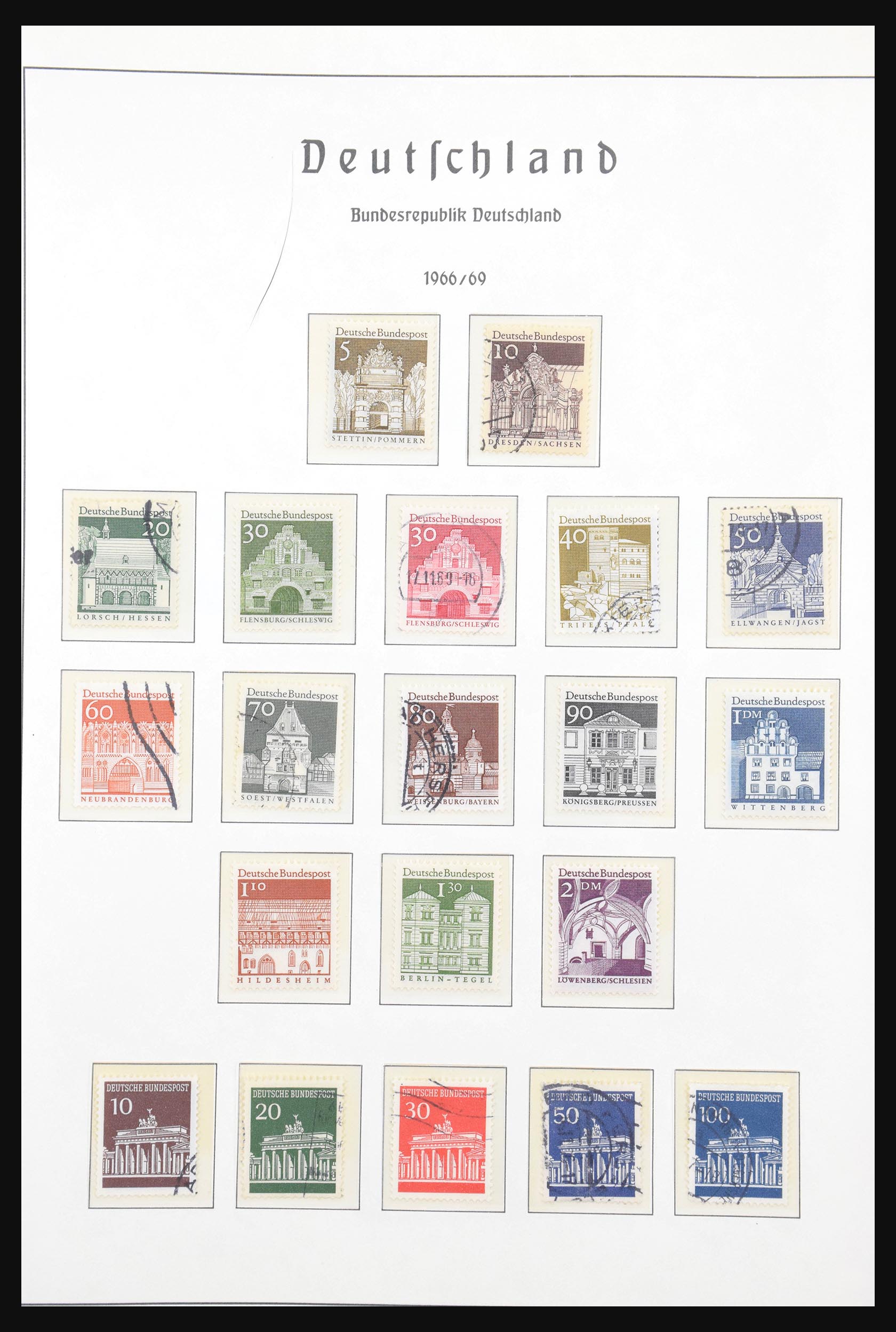 30721 035 - 30721 Bundespost 1949-1978.
