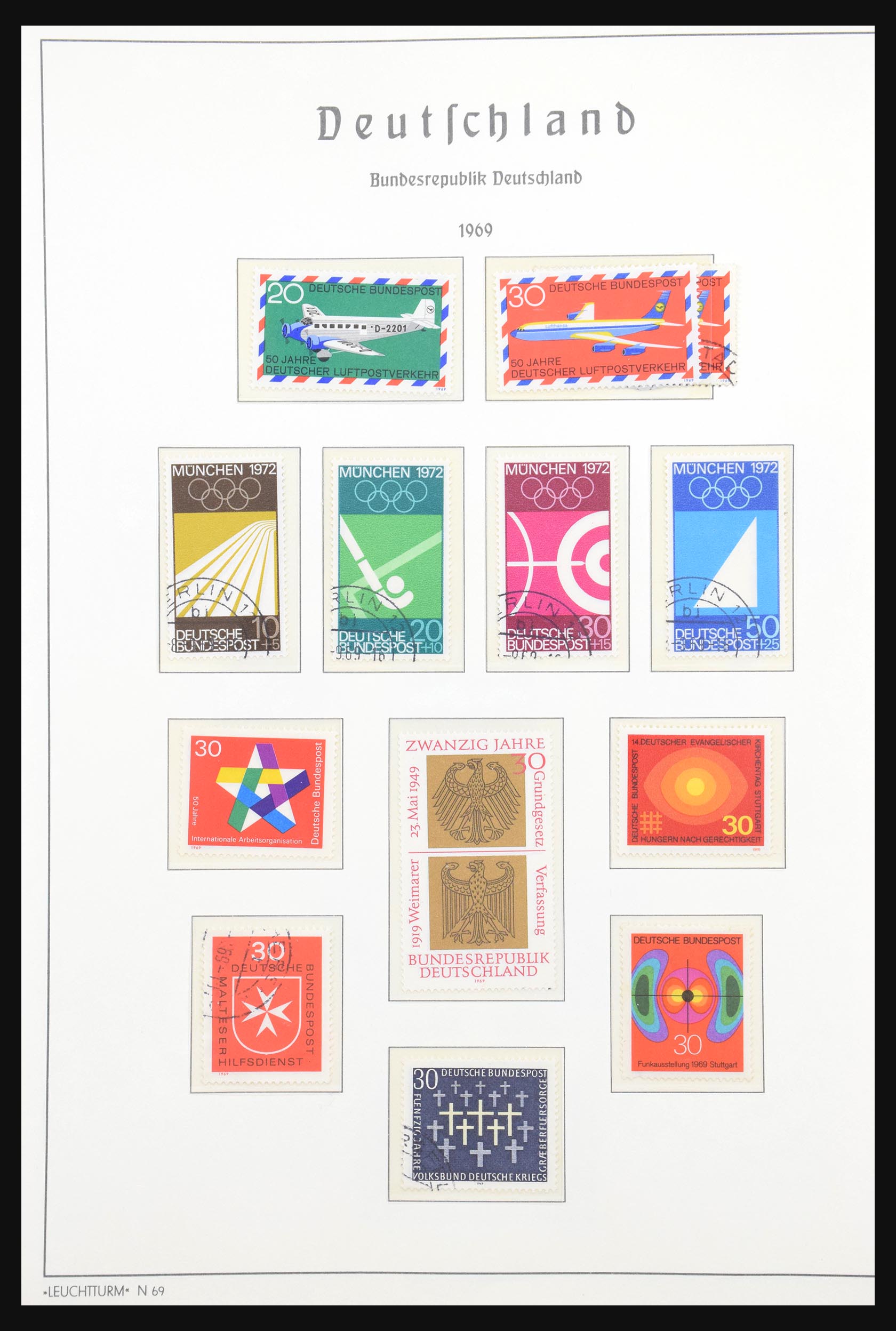 30721 042 - 30721 Bundespost 1949-1978.