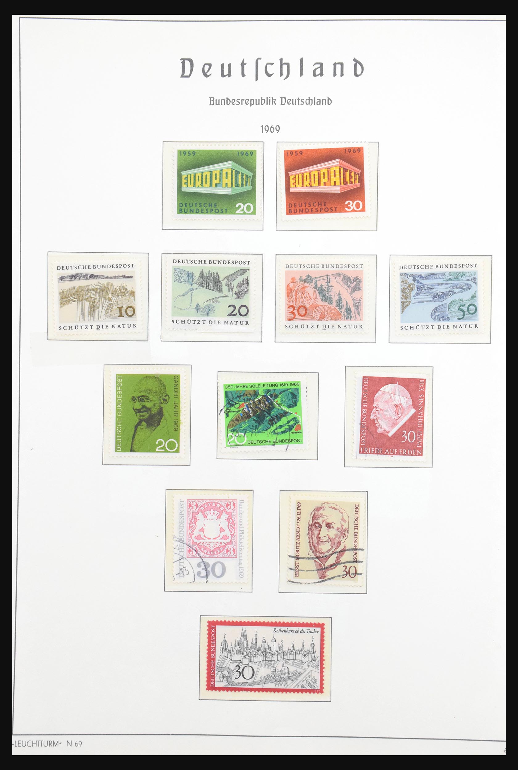 30721 043 - 30721 Bundespost 1949-1978.