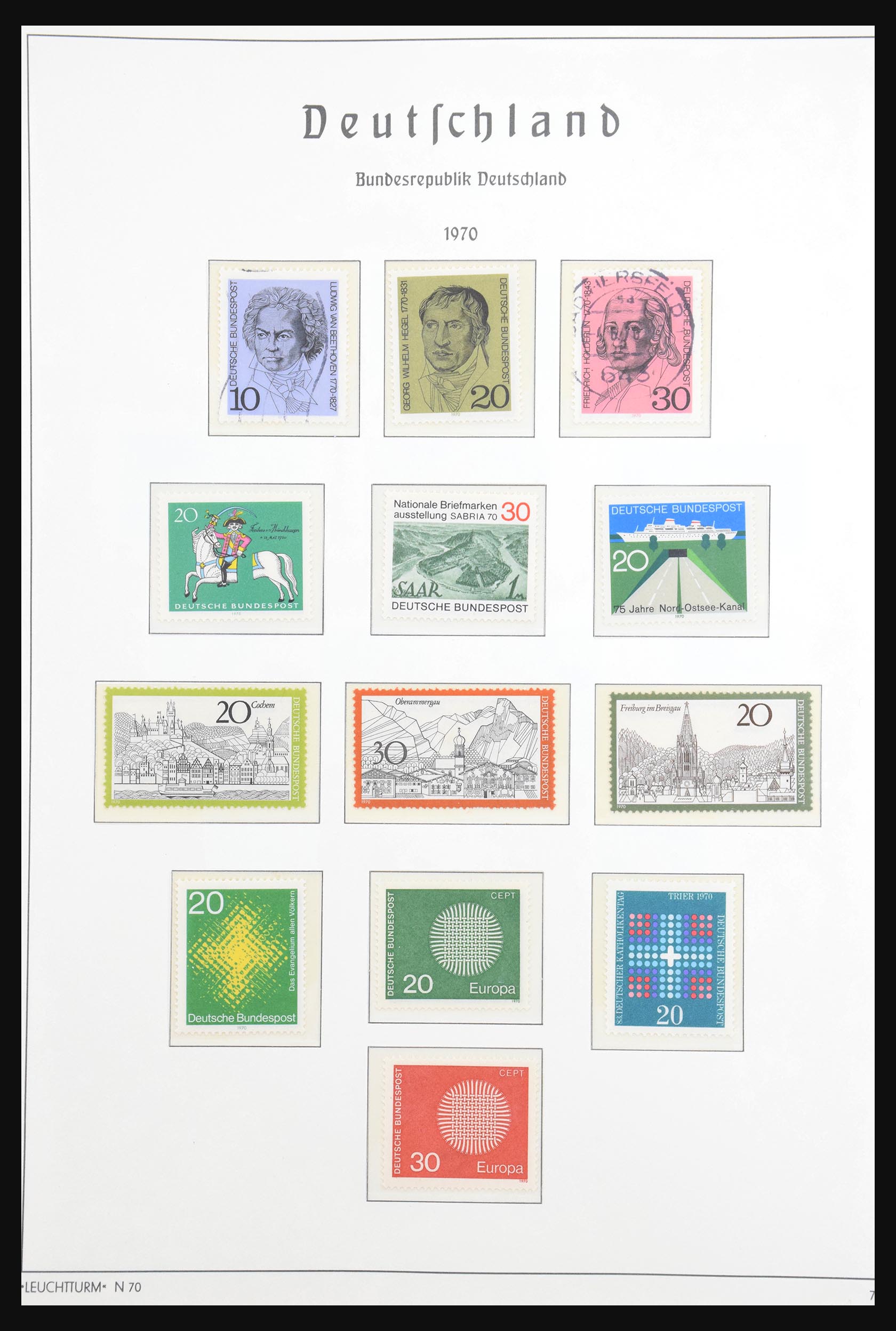 30721 046 - 30721 Bundespost 1949-1978.
