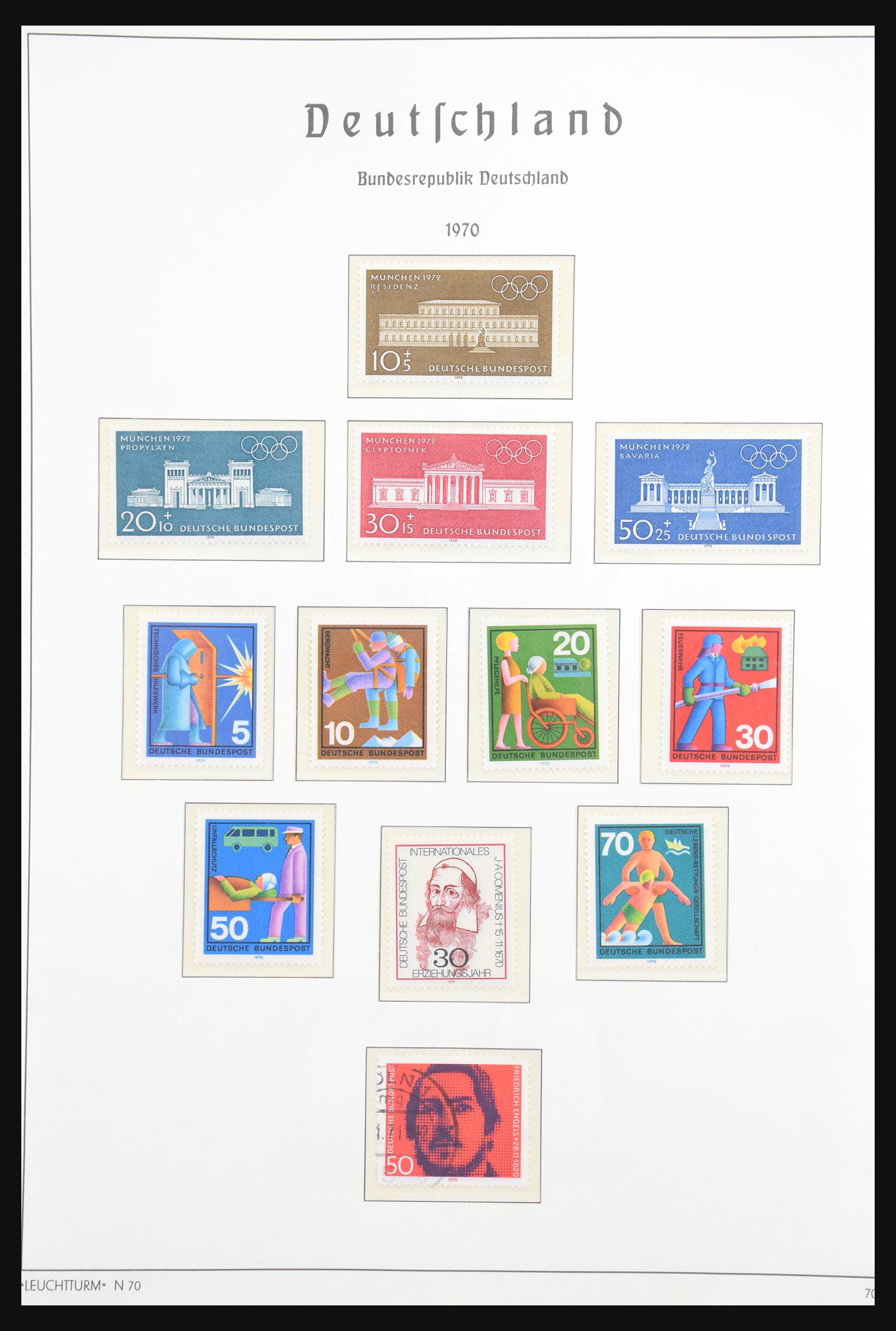 30721 047 - 30721 Bundespost 1949-1978.