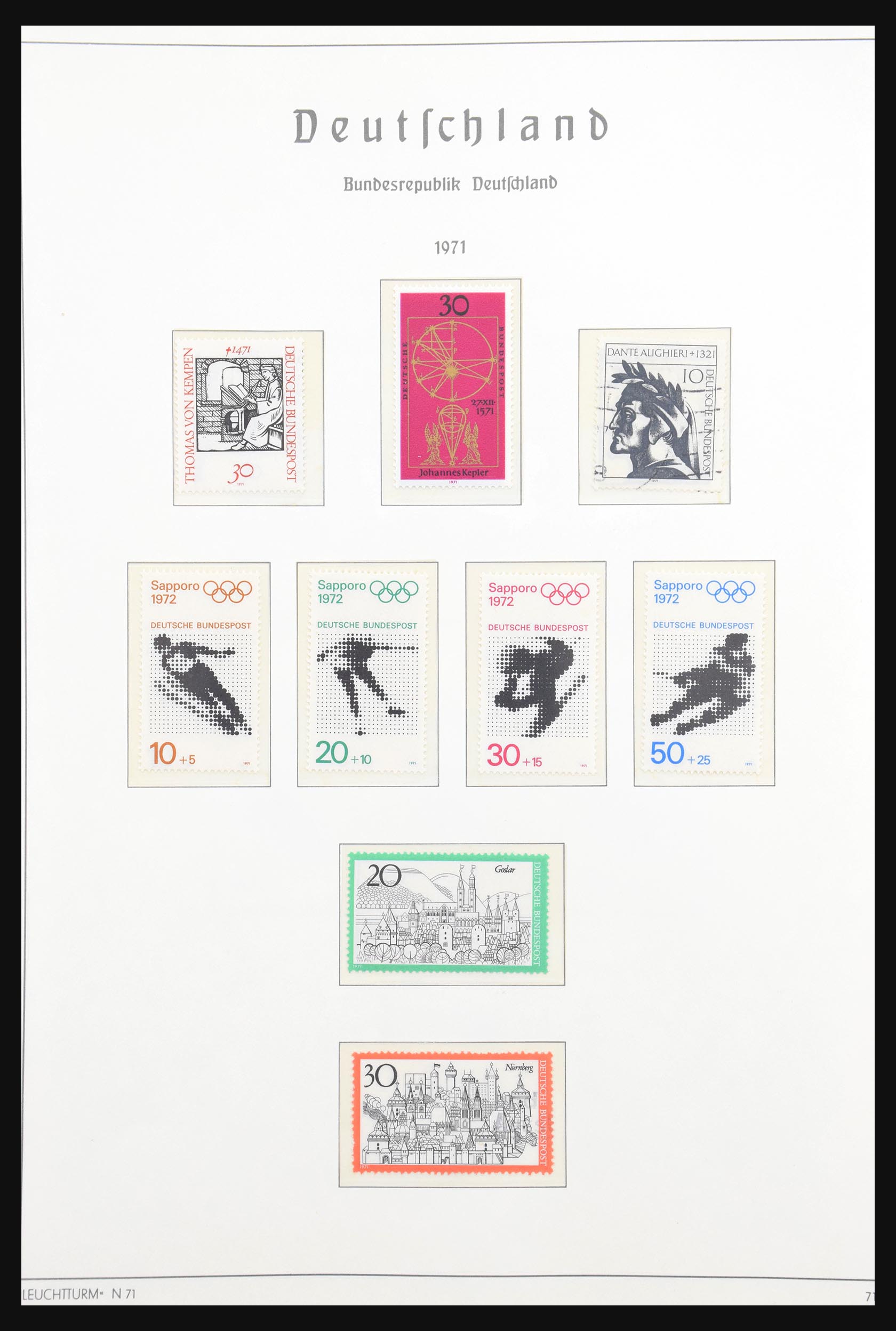 30721 051 - 30721 Bundespost 1949-1978.
