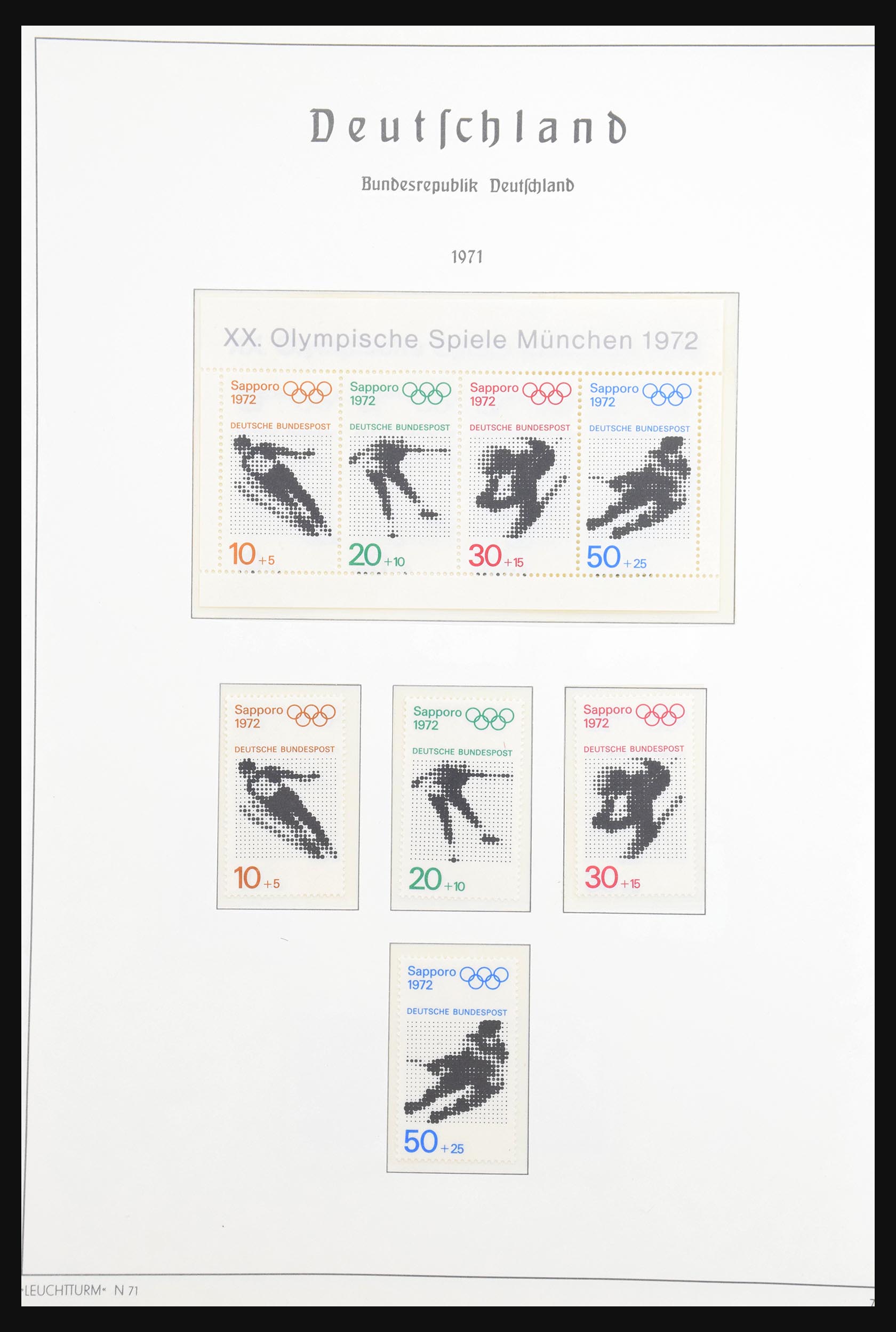 30721 052 - 30721 Bundespost 1949-1978.