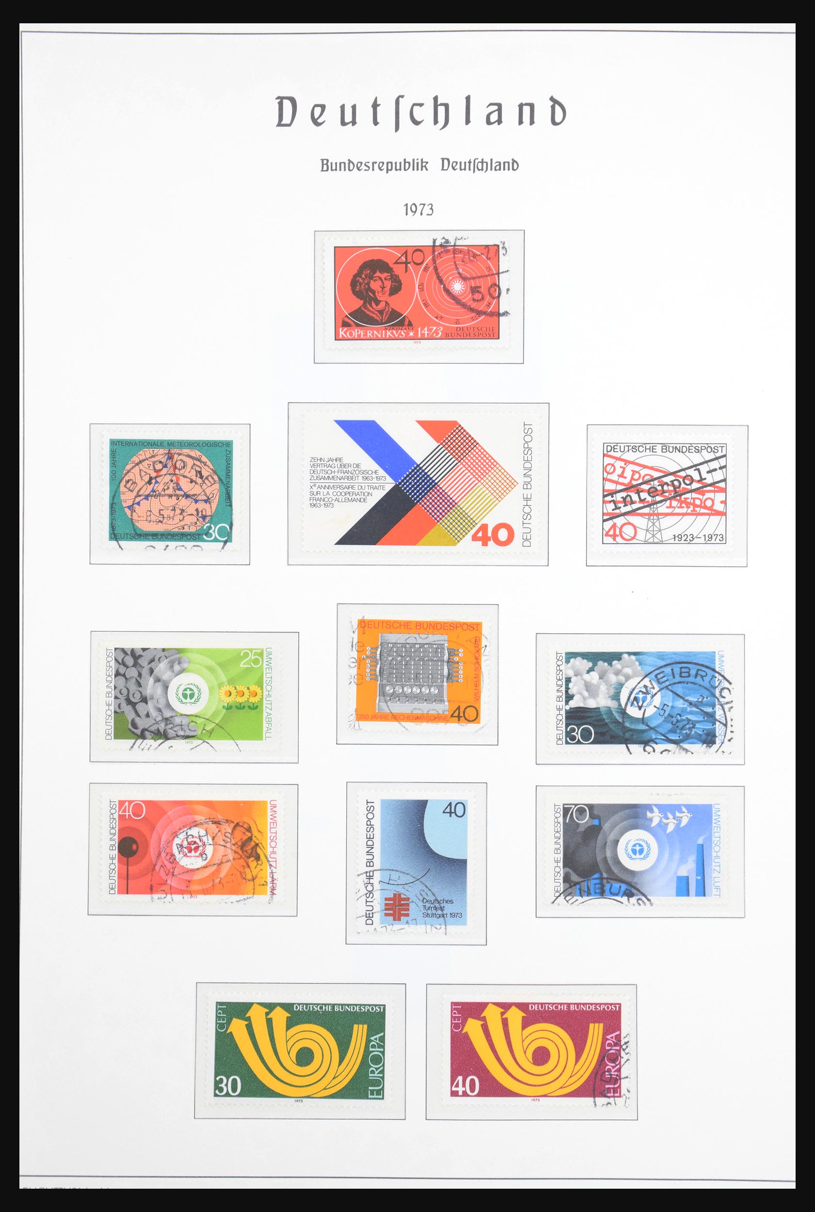 30721 062 - 30721 Bundespost 1949-1978.