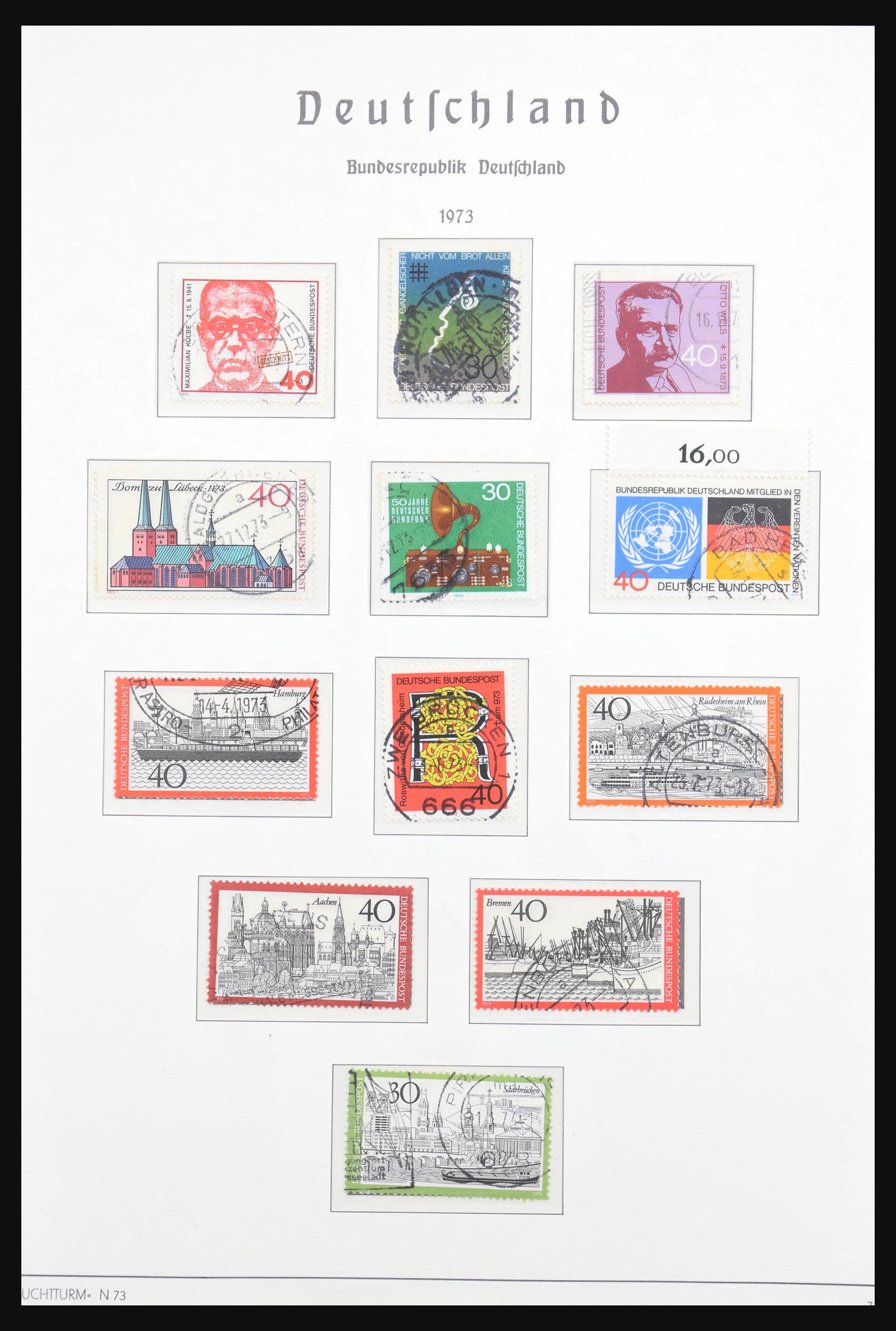 30721 064 - 30721 Bundespost 1949-1978.