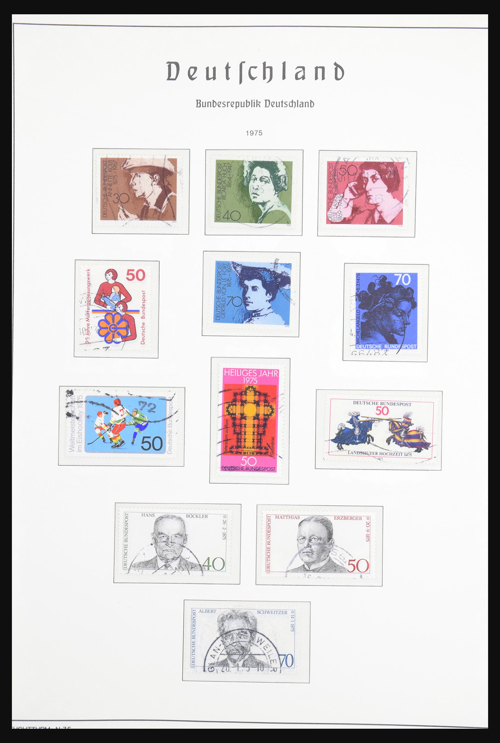 30721 071 - 30721 Bundespost 1949-1978.