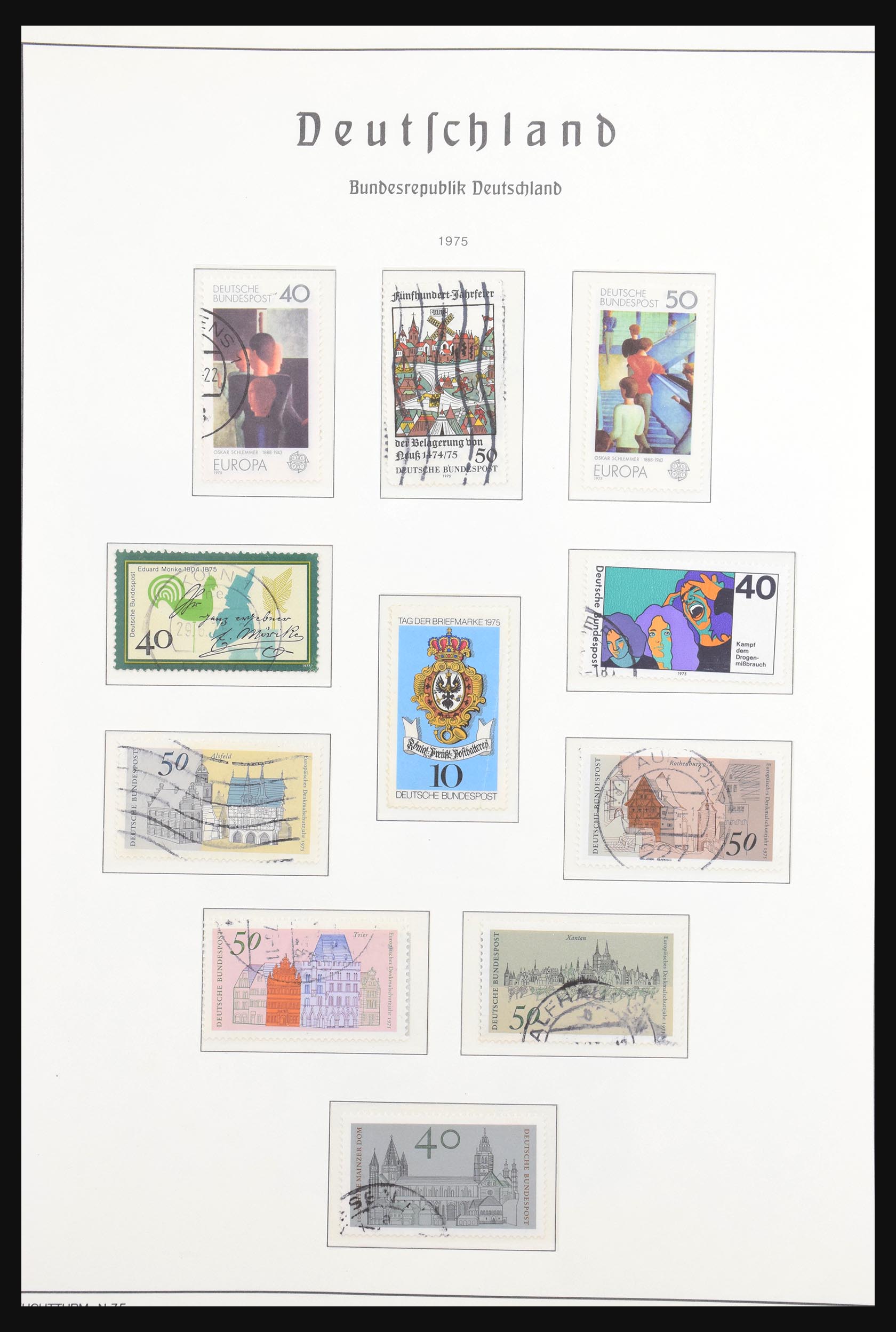 30721 072 - 30721 Bundespost 1949-1978.