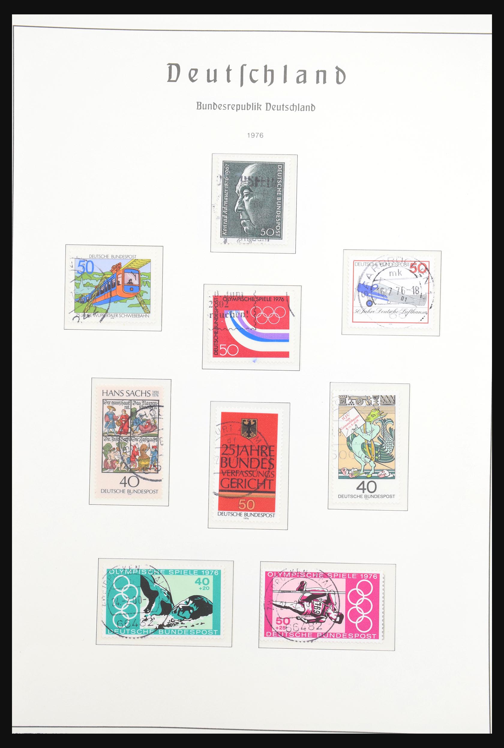 30721 076 - 30721 Bundespost 1949-1978.