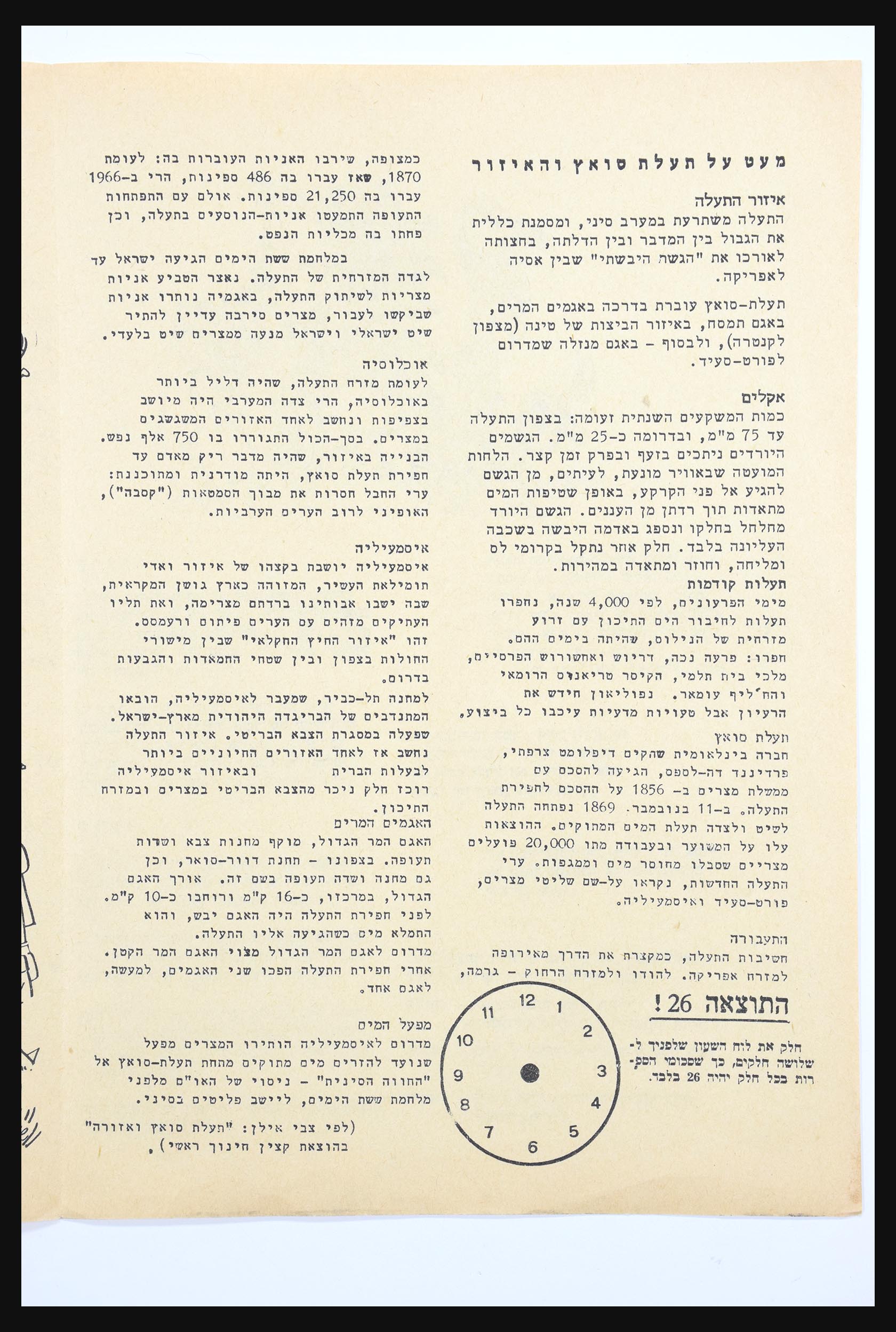 30731 038 - 30731 Israel/Palestina ephemera 1948-1980.
