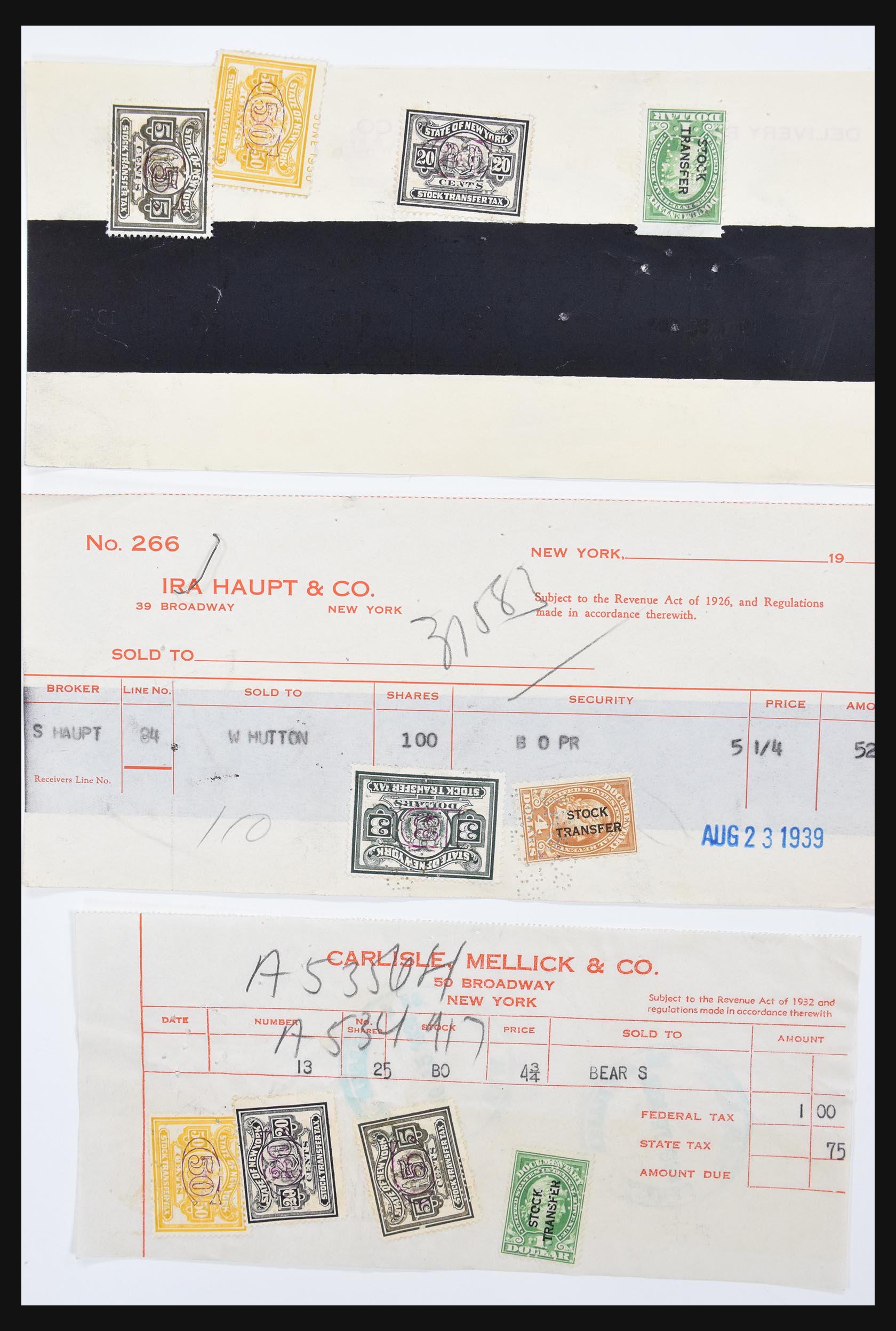 30732 020 - 30732 USA revenues on document 1868-1955.