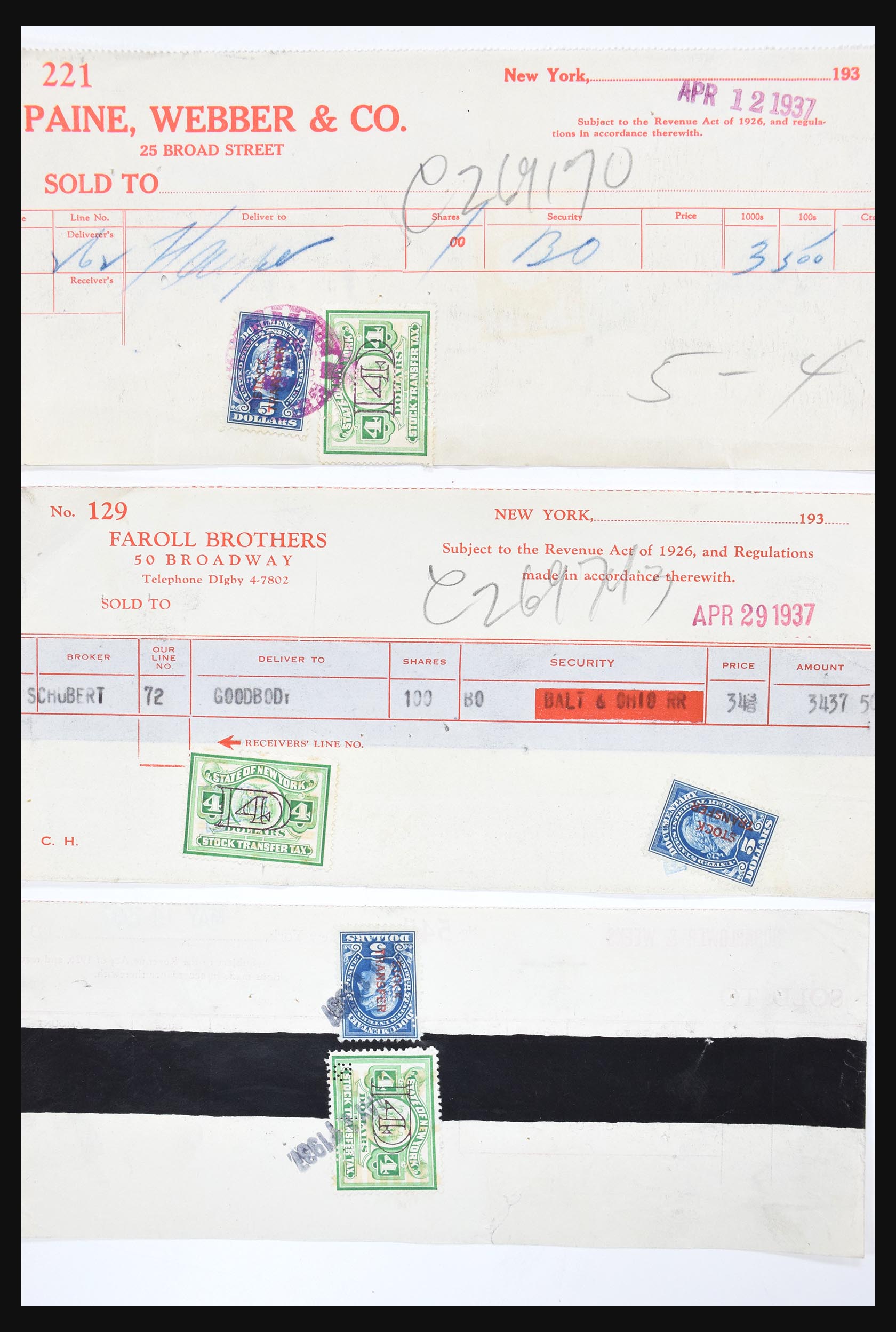 30732 046 - 30732 USA revenues on document 1868-1955.