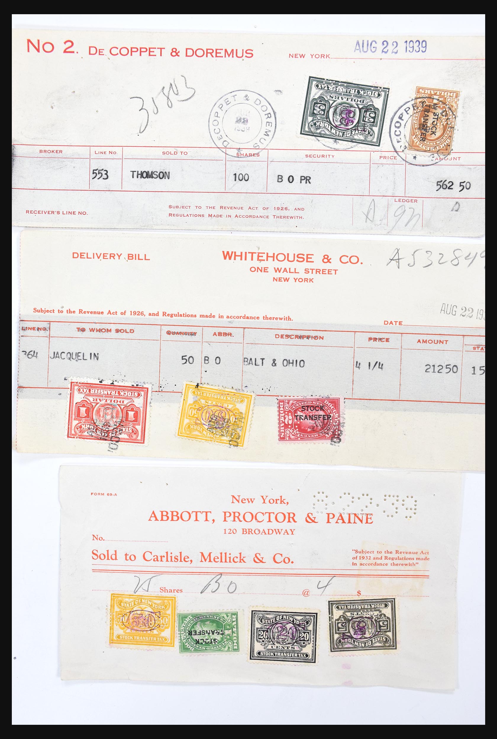 30732 050 - 30732 USA revenues on document 1868-1955.