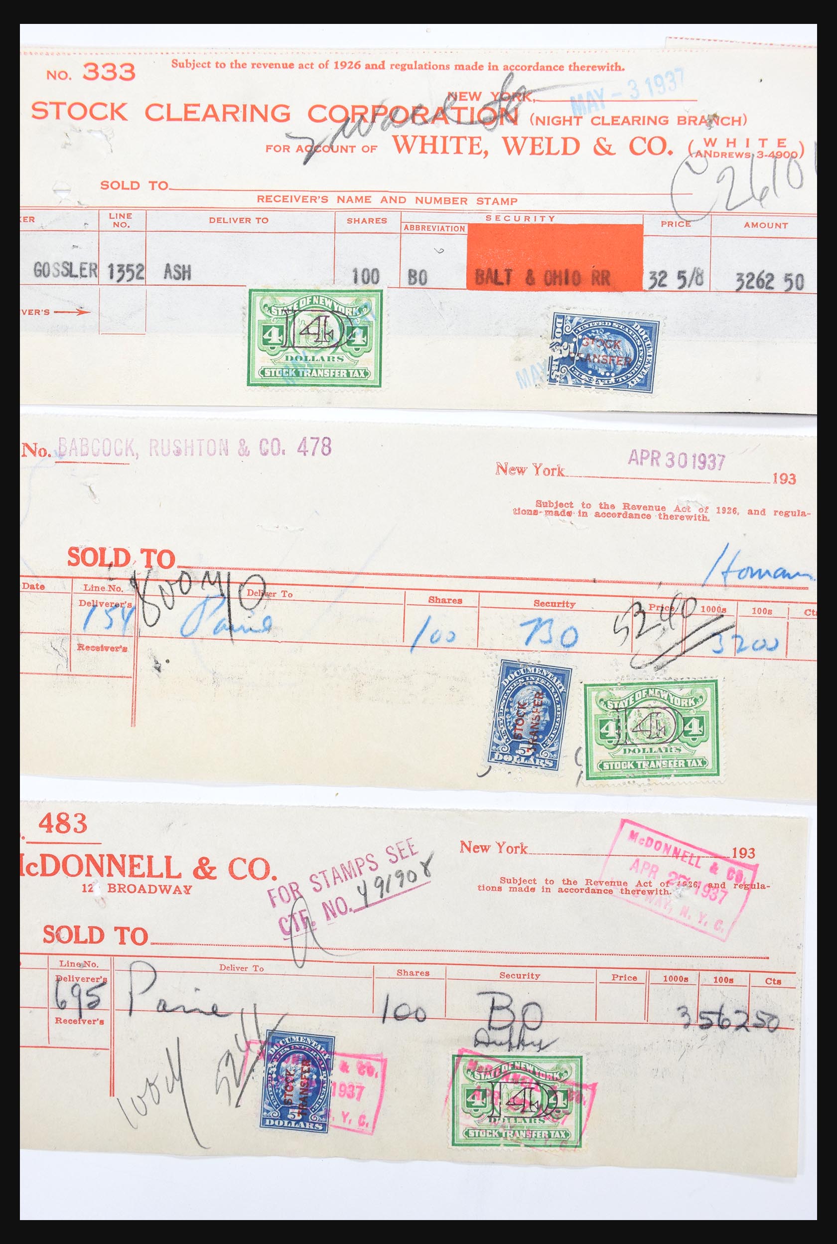 30732 053 - 30732 USA revenues on document 1868-1955.