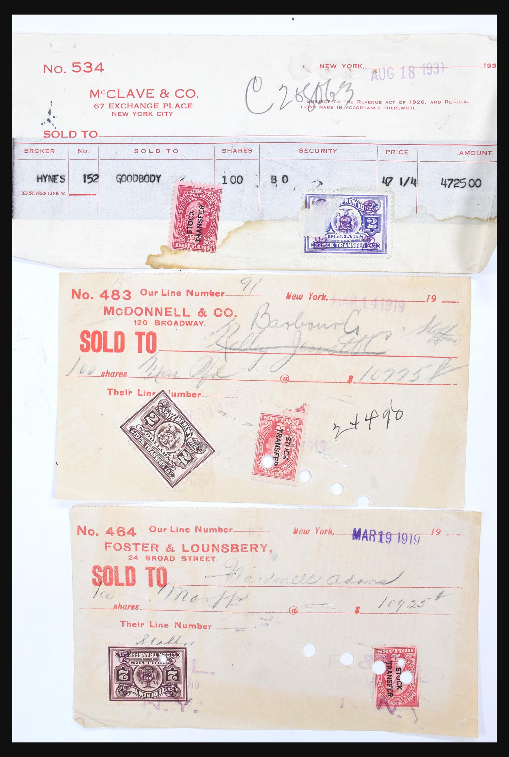 30732 075 - 30732 USA revenues on document 1868-1955.