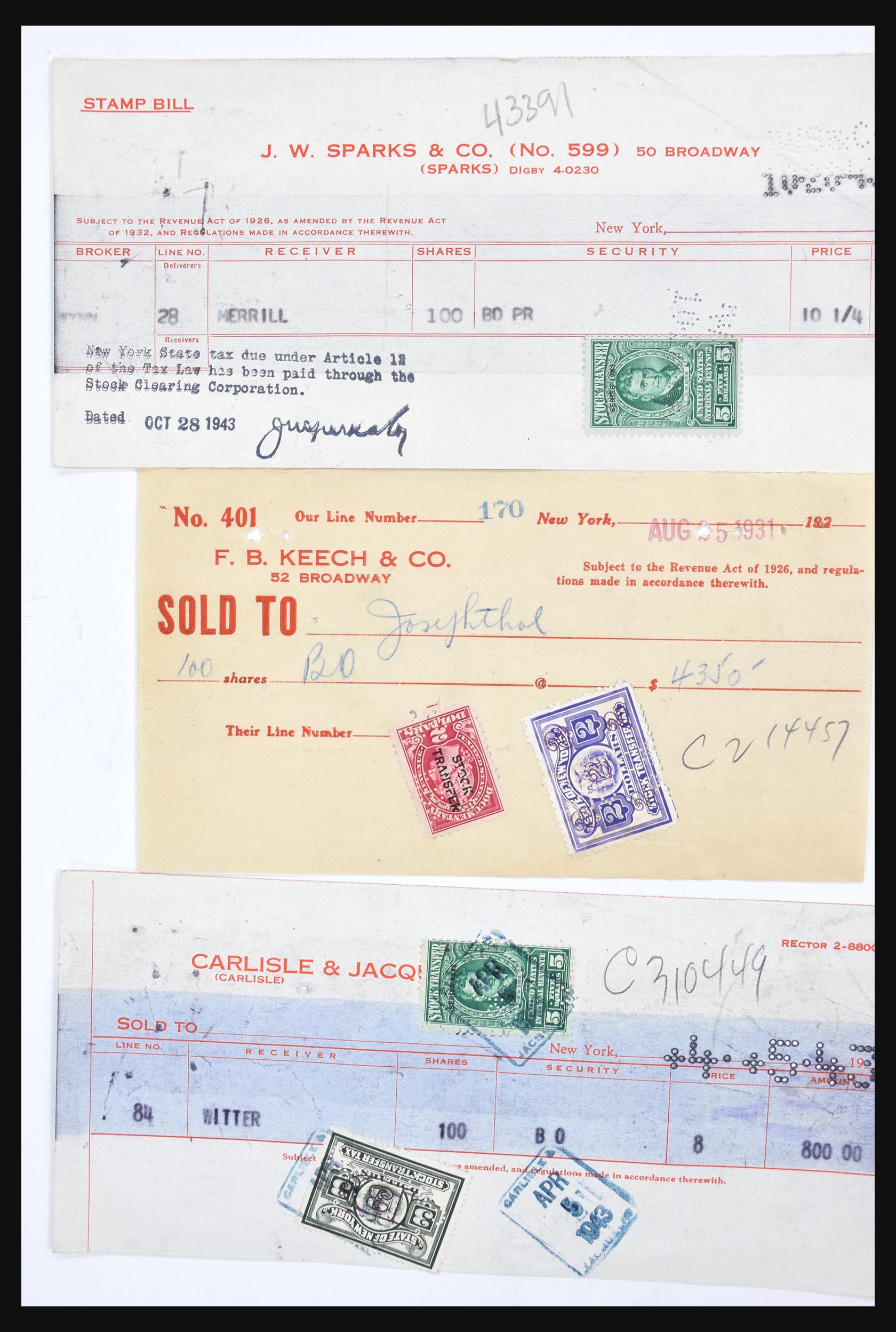 30732 084 - 30732 USA revenues on document 1868-1955.