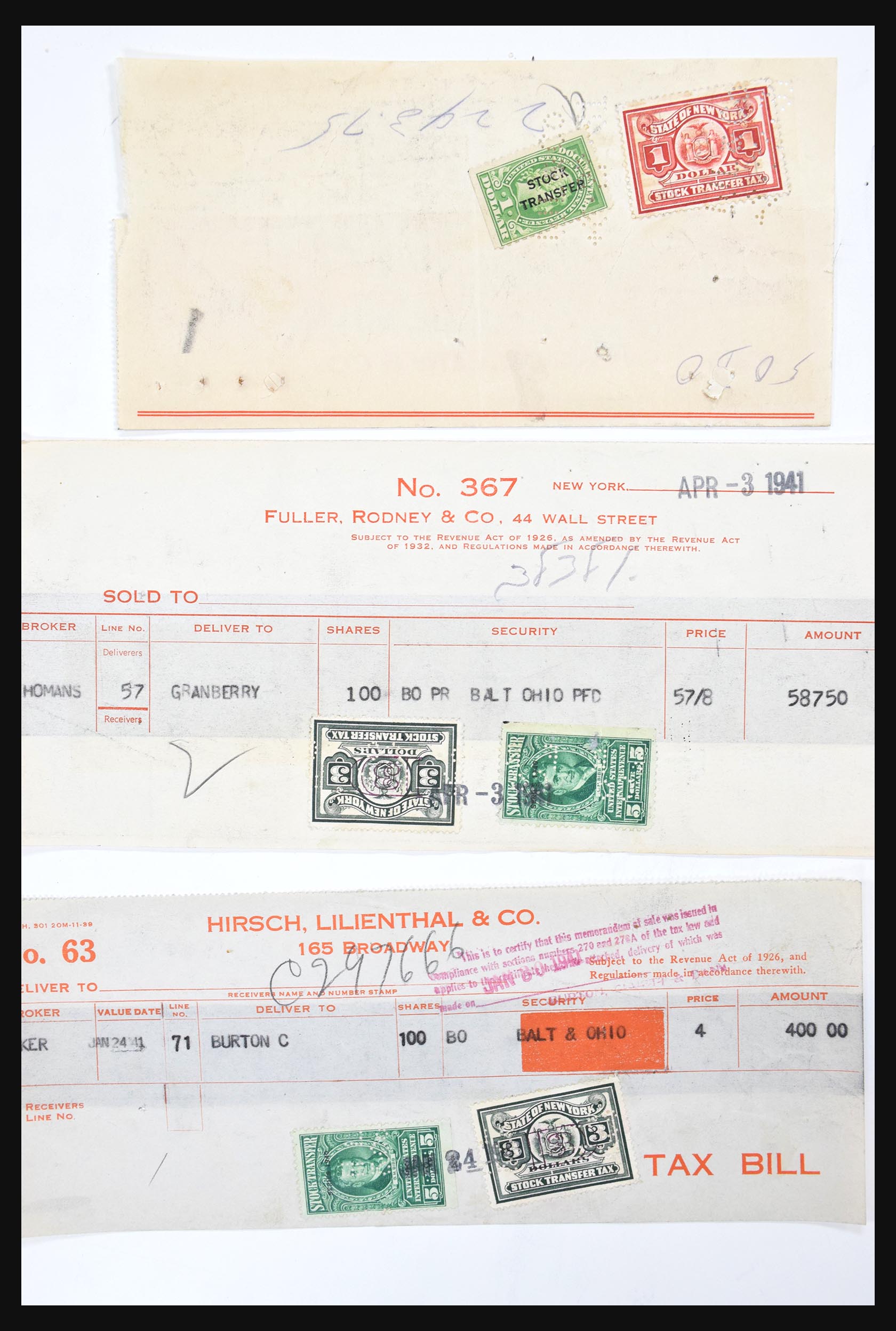 30732 085 - 30732 USA revenues on document 1868-1955.