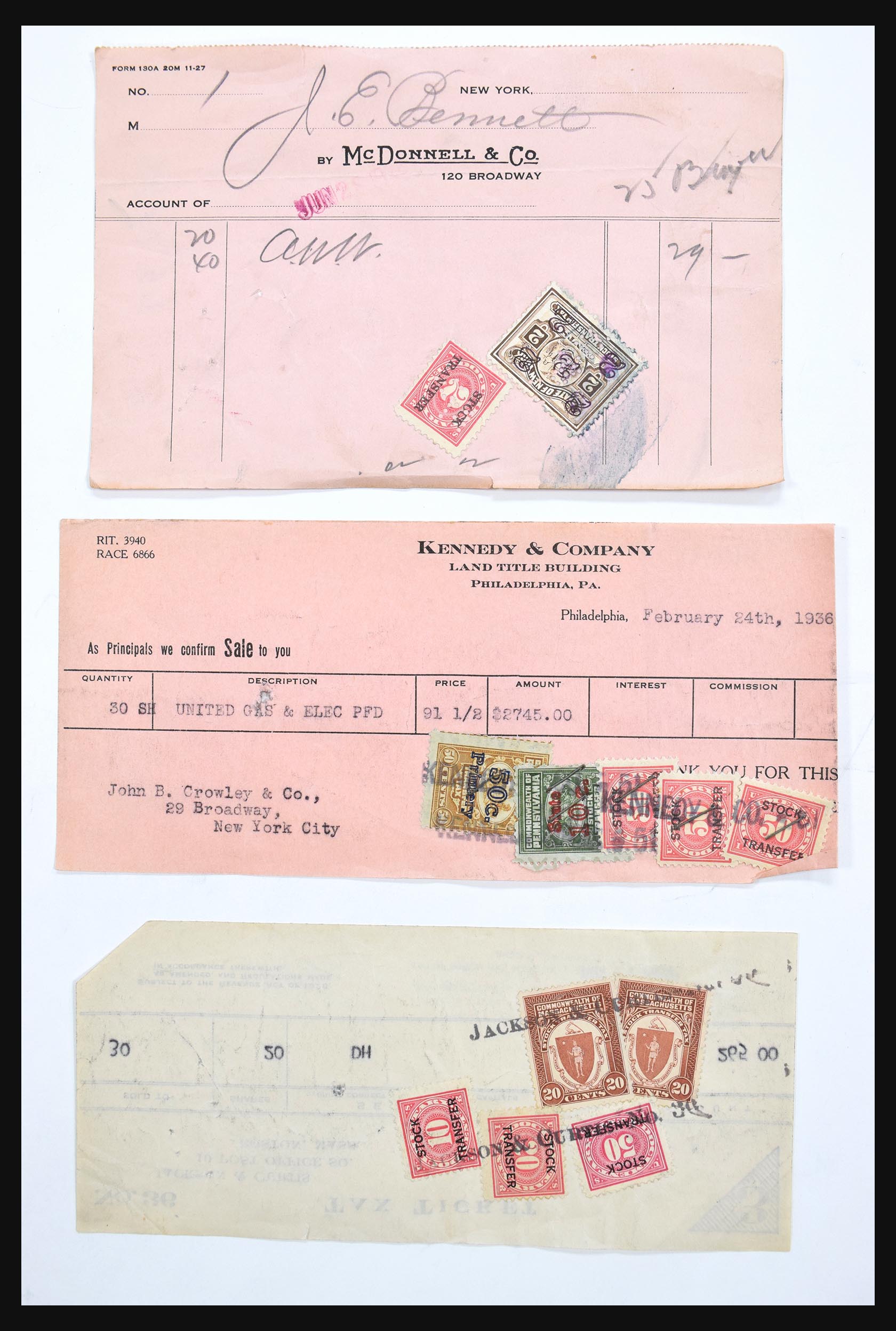 30732 460 - 30732 USA revenues on document 1868-1955.