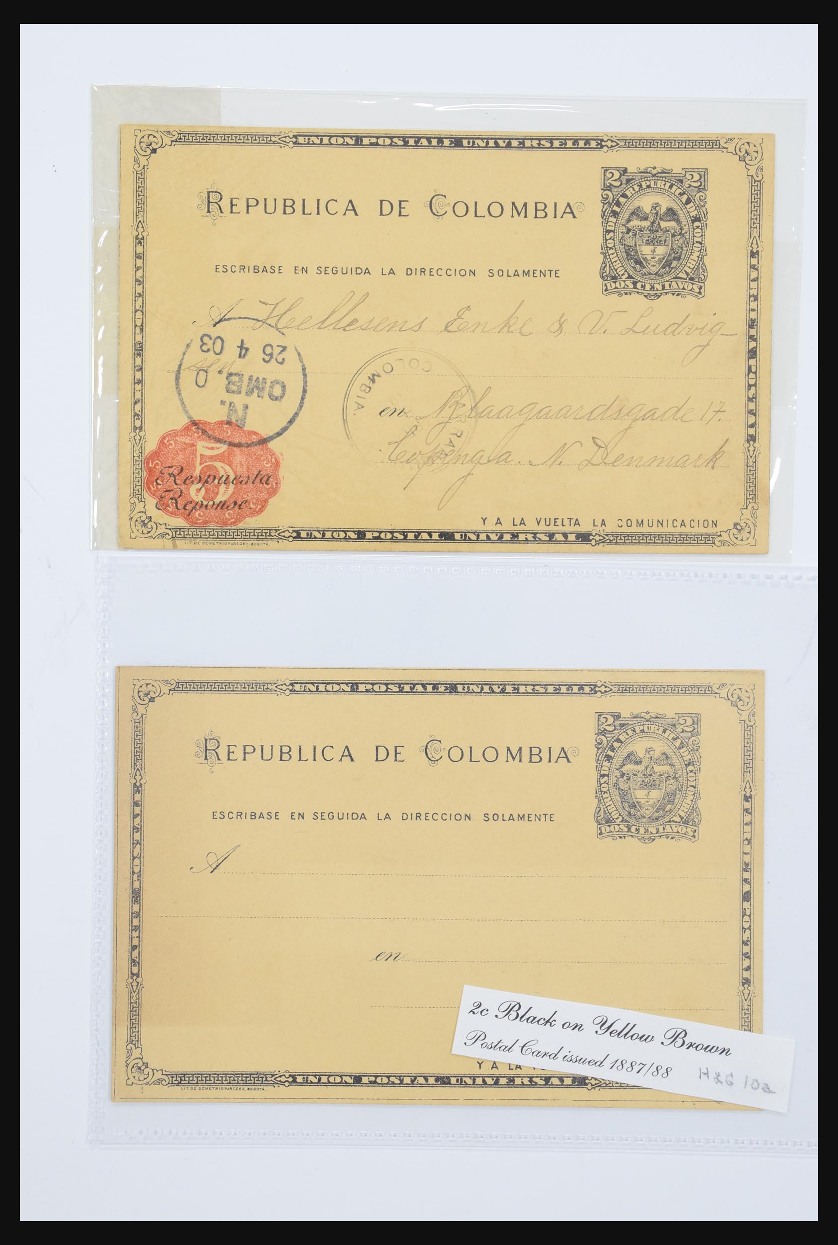 30749 010 - 30749 Colombia 1860-1985.