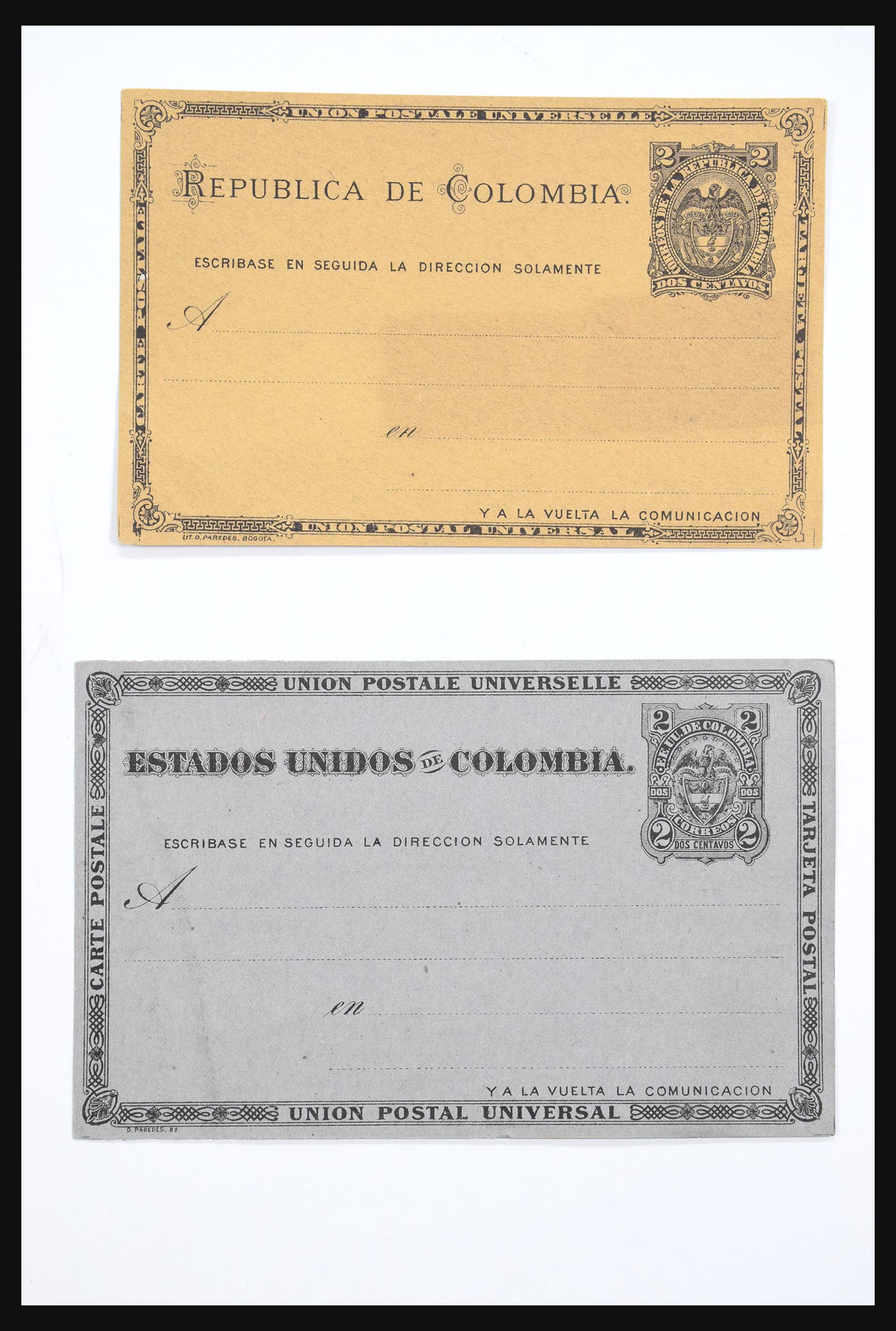 30749 016 - 30749 Colombia 1860-1985.
