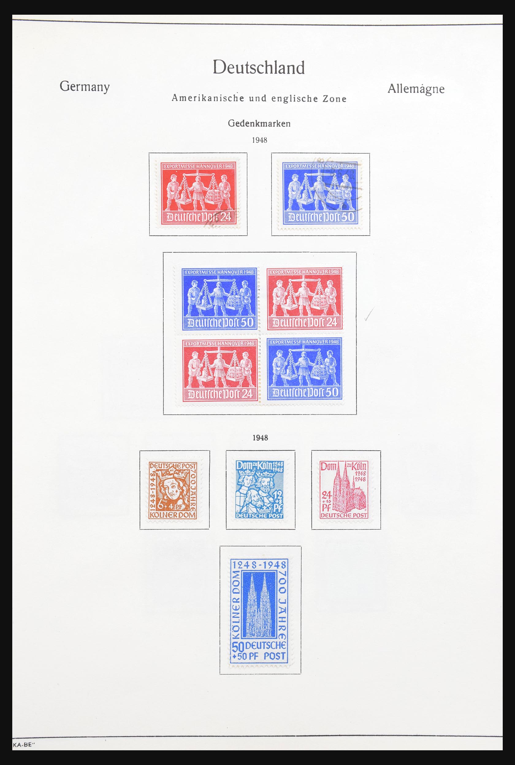 30801 003 - 30801 Bundespost 1949-1978.