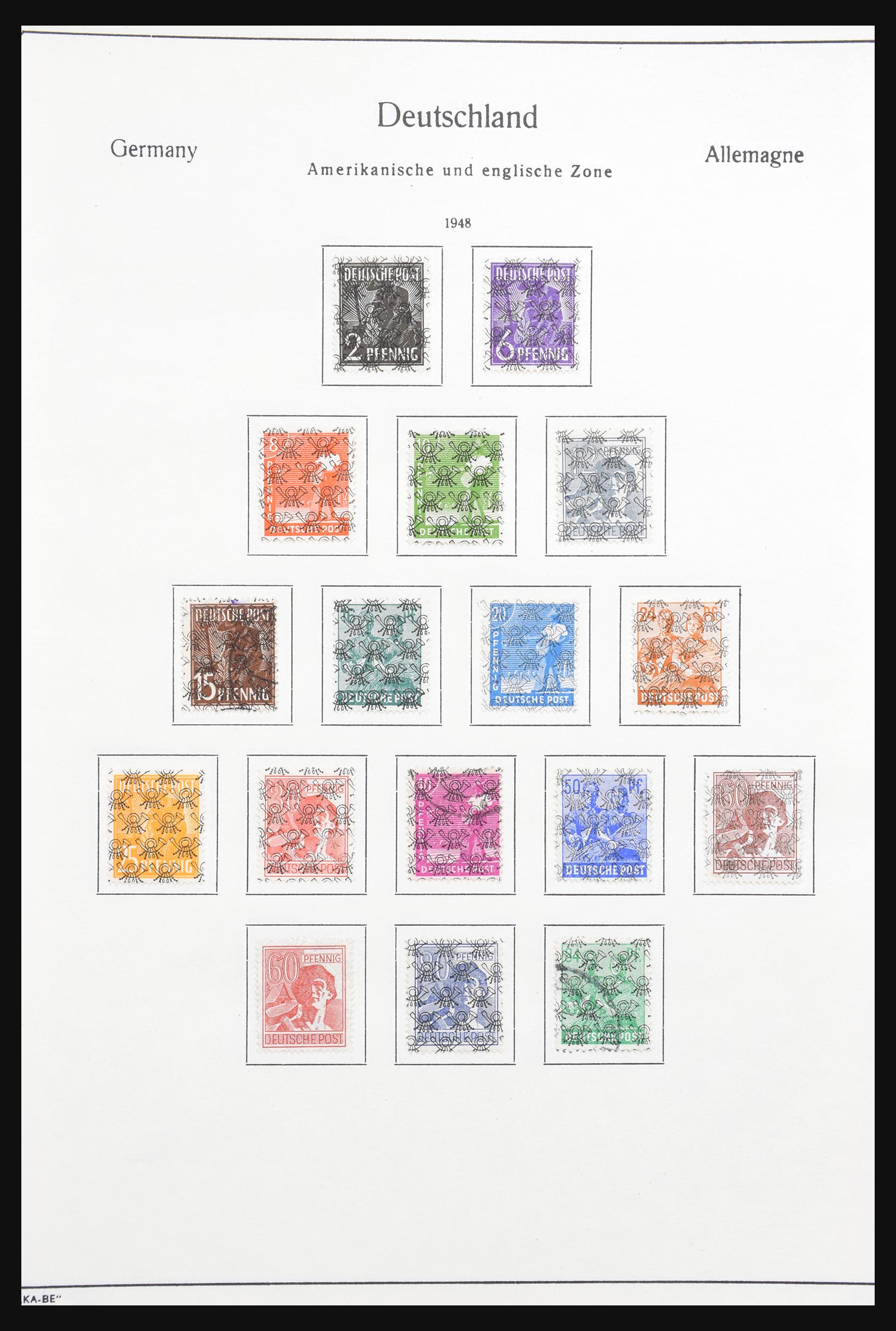 30801 005 - 30801 Bundespost 1949-1978.